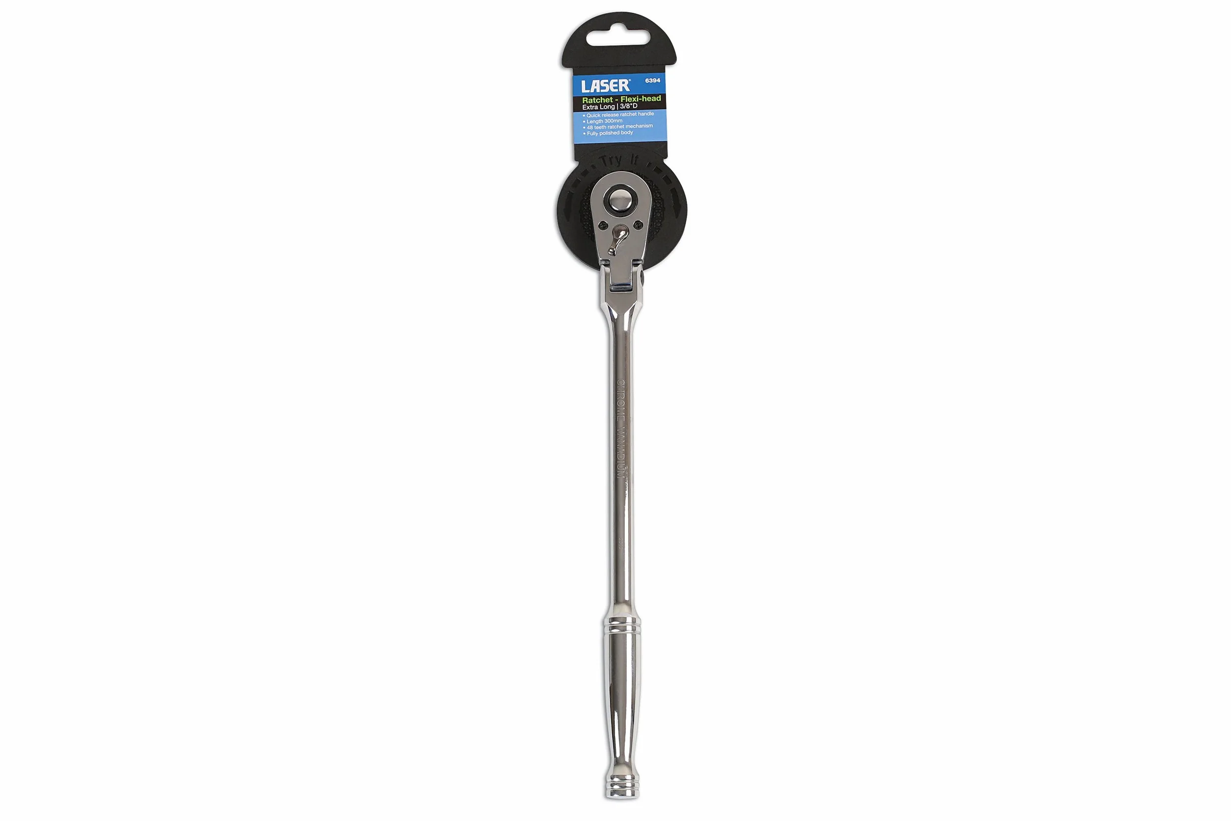 Laser 6394 Bardzo długa elastyczna grzechotka 3/20.3 cm D