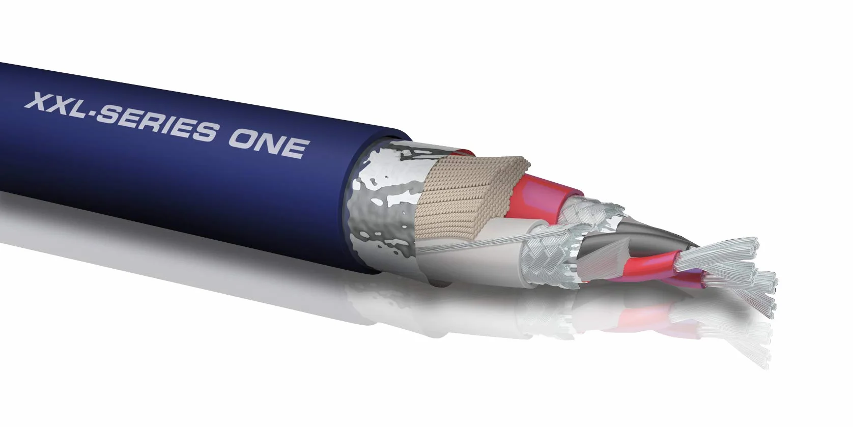 Oehlbach XXL® Series 1 X - High-End kabel audio z wtyczką XLR (Made in Germany, odtwarzacz CD, poziom przed/końcowy) - 2 x 1 m