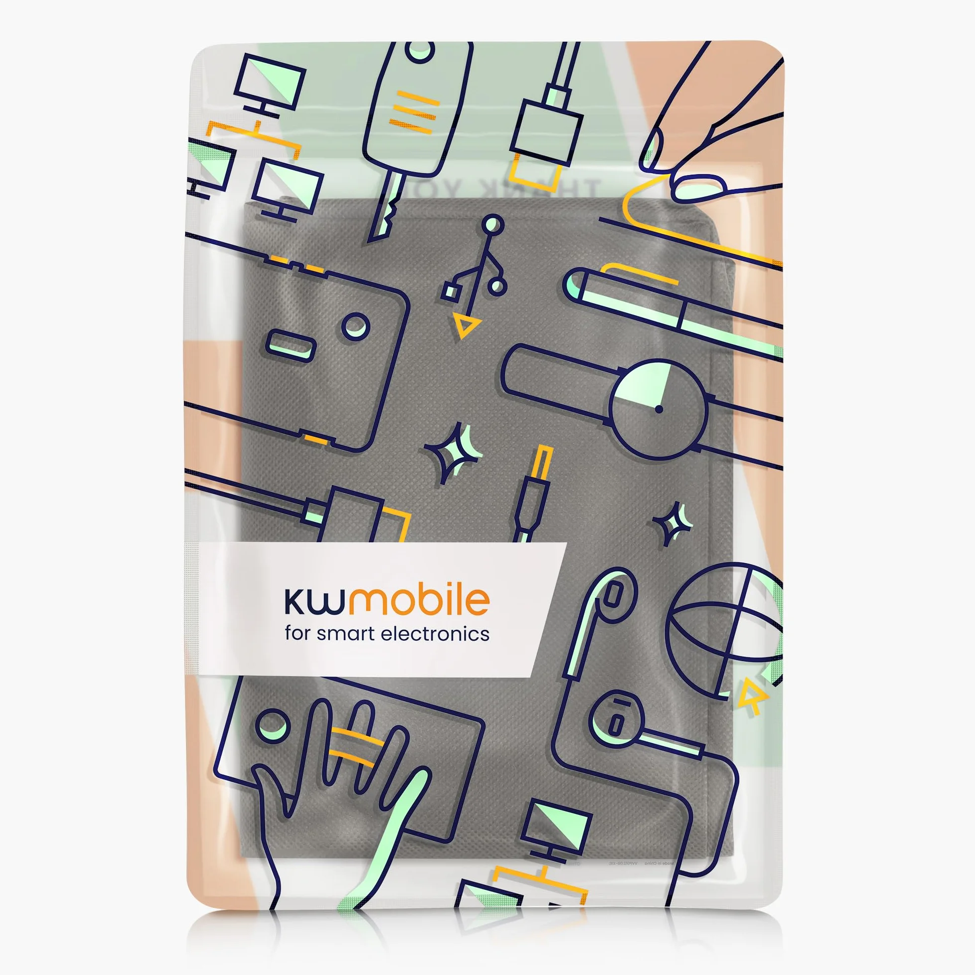 kwmobile etui ochronne do drukarki Epson Expression Home XP-3200 XP-4200 XP-4205 ciemnoszary