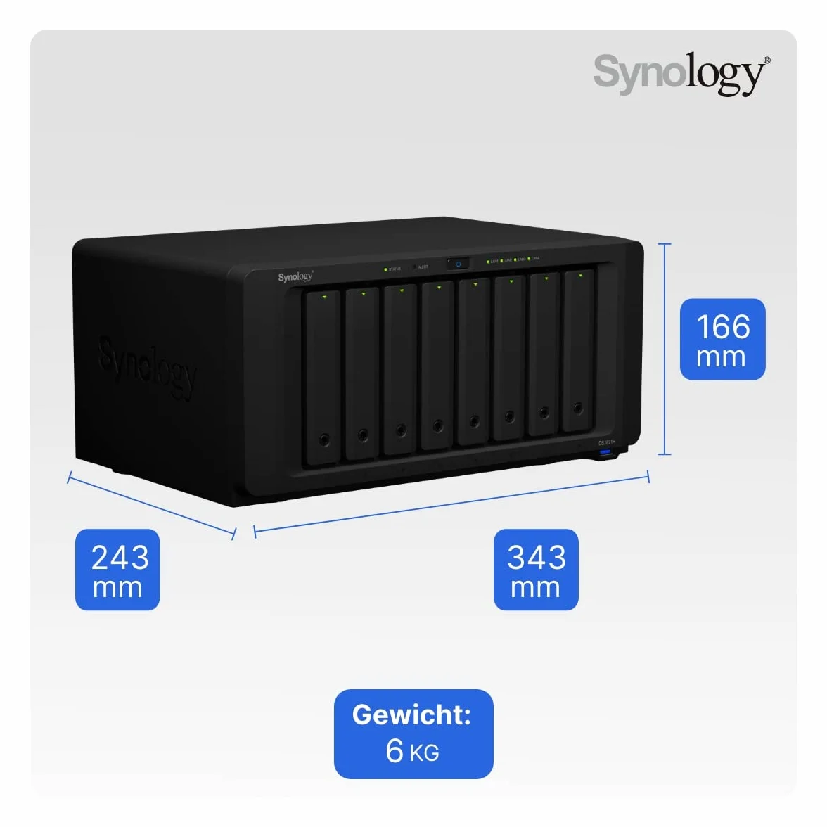 Synology Serwer NAS DS1821+