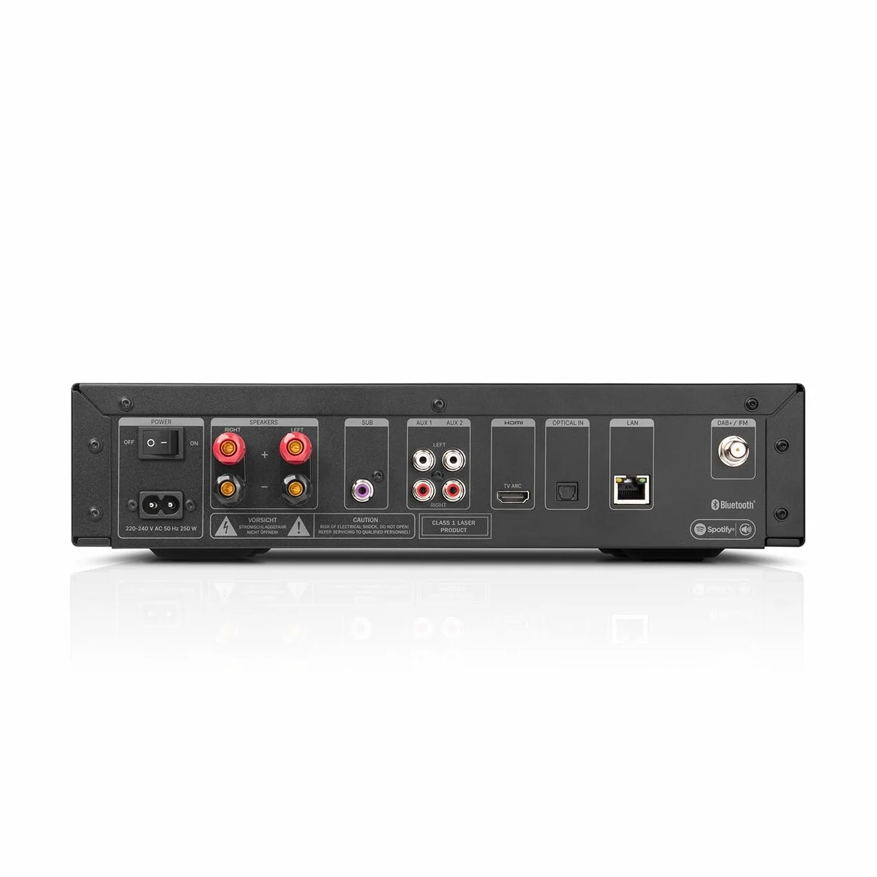 Amplituner stereo KOMBO 62 Odtwarzacz CD Radio DAB+ FM Bluetooth