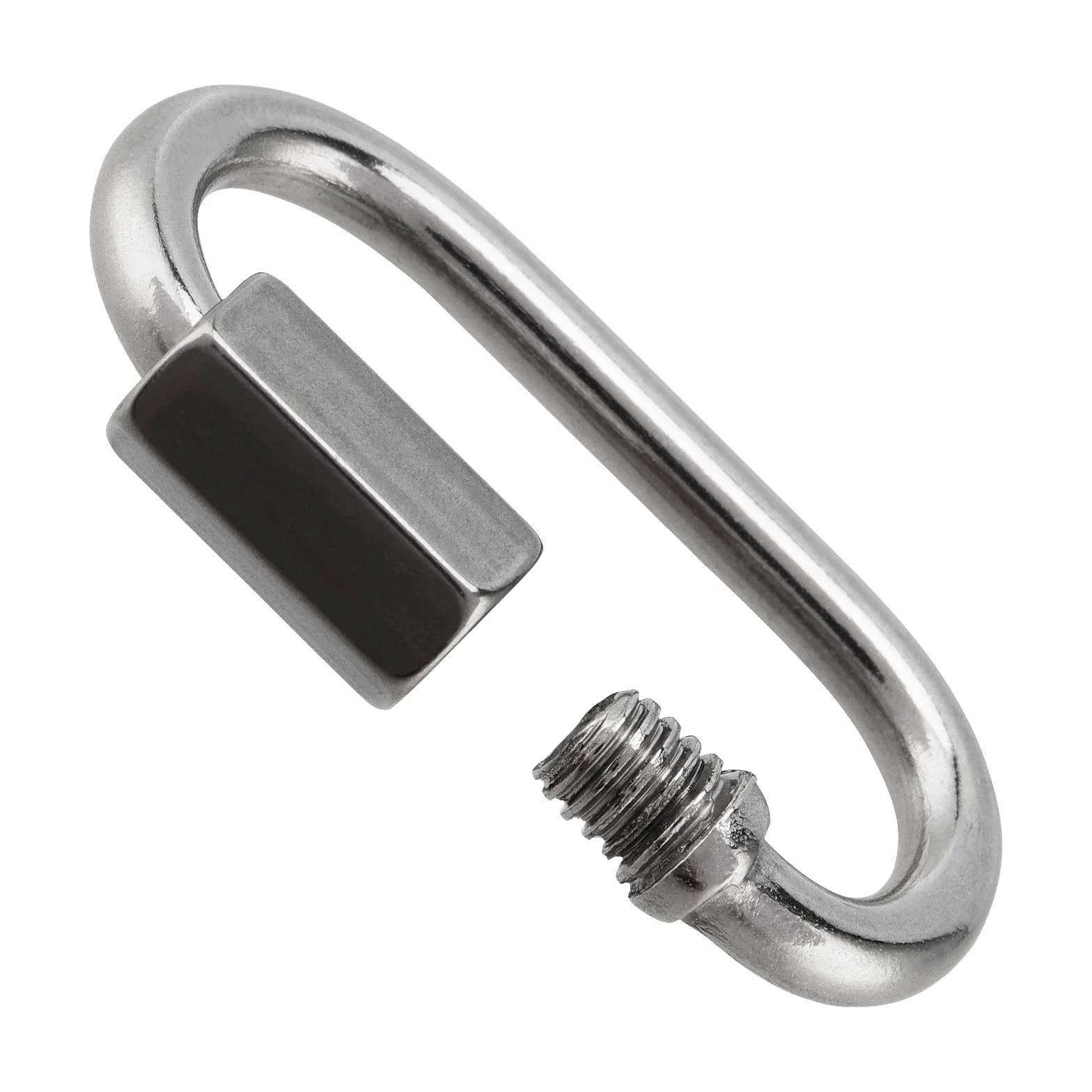 28 sztuk M4 4 mm x 40 mm ogniwa łańcucha ze stali nierdzewnej łącznik śrubowy ze złączem śrubowym, nośność 160 kg