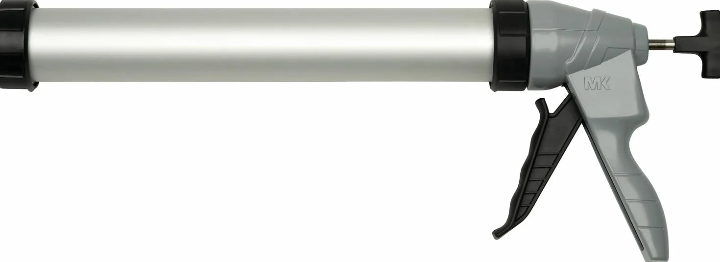 OTTO pistolet do wyciskania ręcznego H 600 HP+ – profesjonalna prasa do aluminiowych worków foliowych o pojemności 600 ml i kartuszy 280–310 ml – wytrzymały pistolet silikonowy z aluminiowym cylindrem