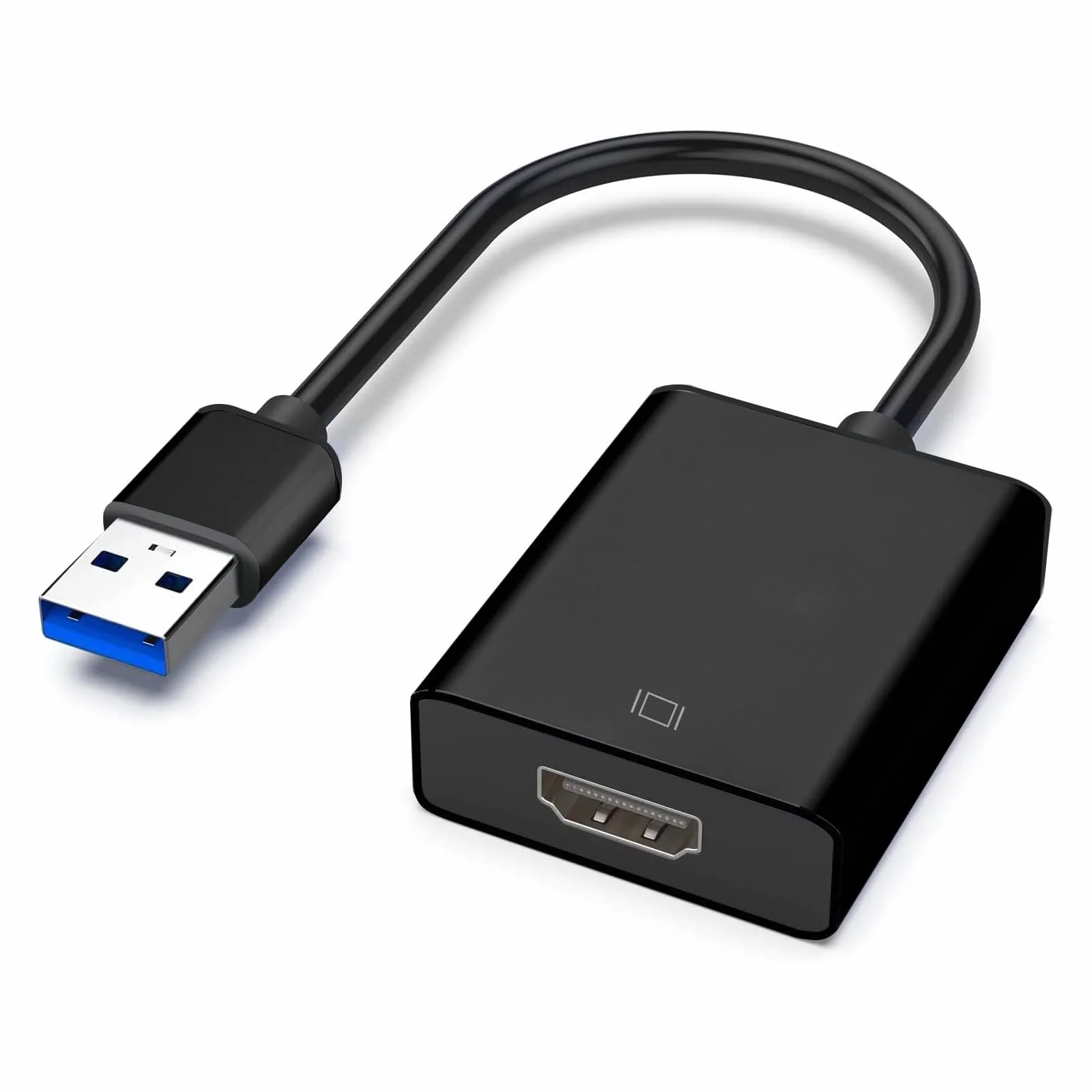 VIEVRE Adapter USB HDMI 3.0/2.0 HD 1080p Konwerter Komputer Laptop HDTV