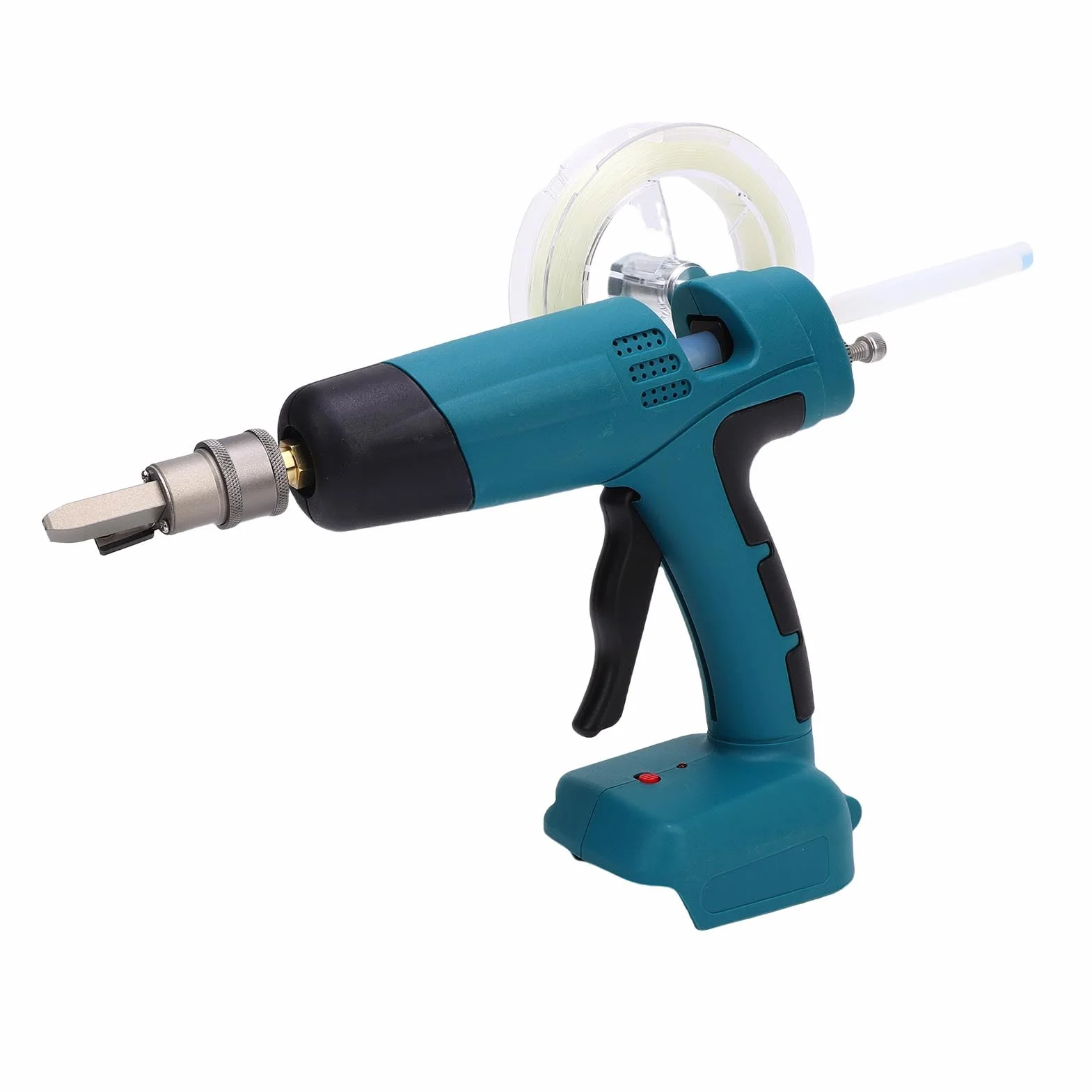 Pistolet do Klejenia Kabli światłowodowych FTTR Bezprzewodowy Pistolet do Klejenia Kabli światłowodowych ABS 428F Szybkie Podgrzewanie Kleje w Sztyfcie 11 Mm dla Instalatorów Okablowania