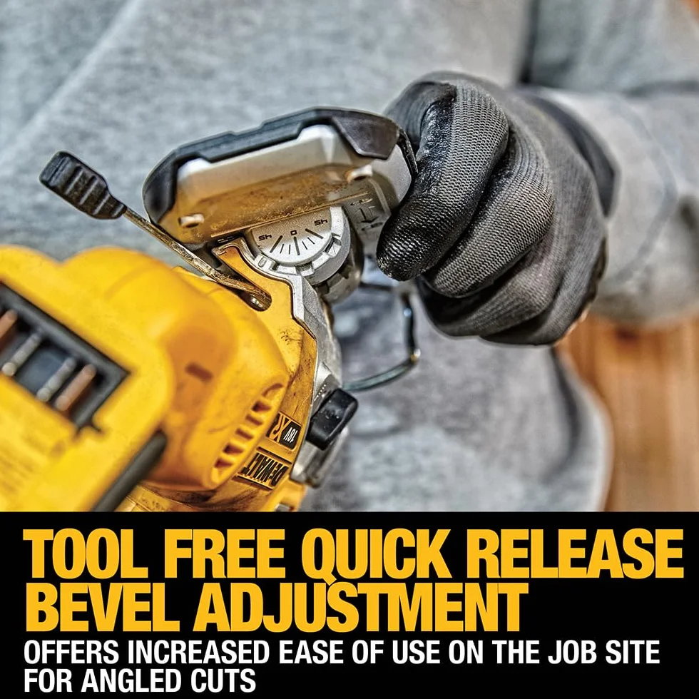 Dewalt Tstak Ii DCS335NT Wyrzynarka, Czarny/Żółty