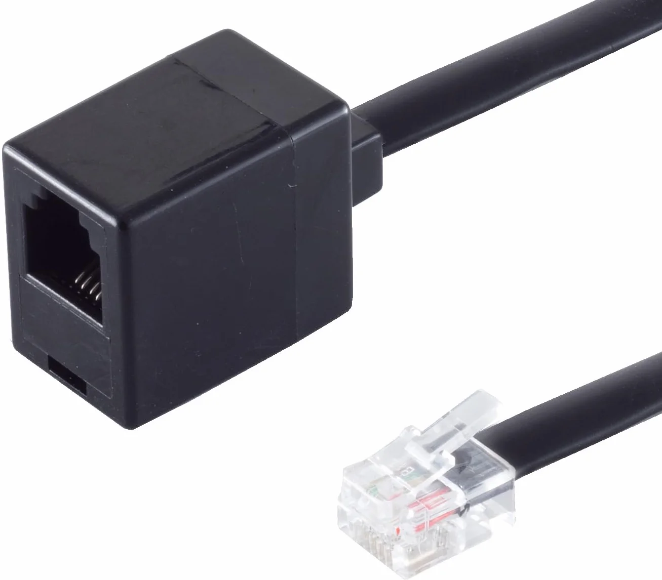 Przedłużacz kabla telefonicznego RJ11 10 m 1aTTack.de Western 6/4