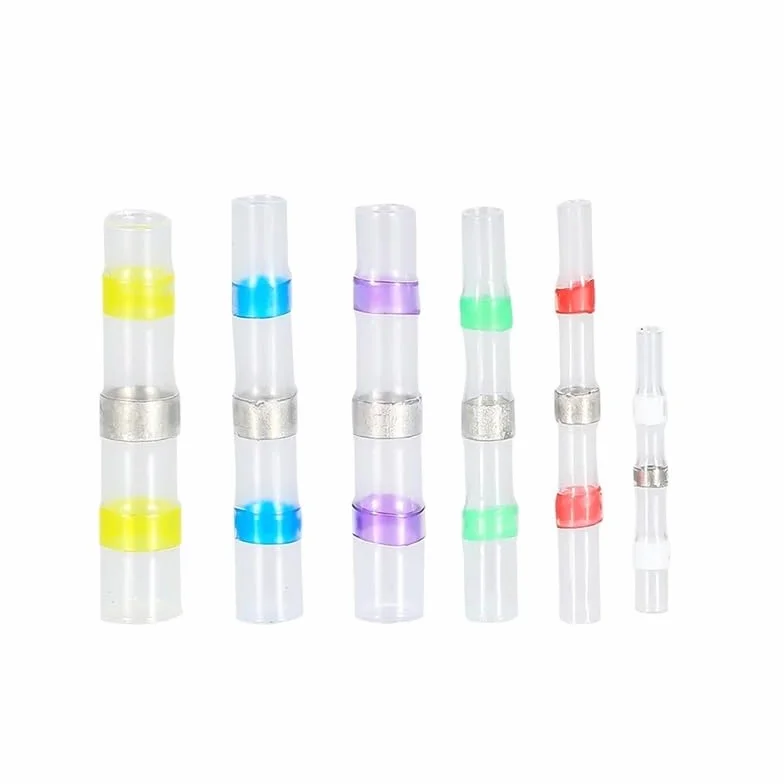 600/50 szt. Zaciskarka do końcówek termoaktywnych Waterproof Solder Seal Electrical Connectors Wire Cable Splice Kit BIANMTSW (200 szt.)