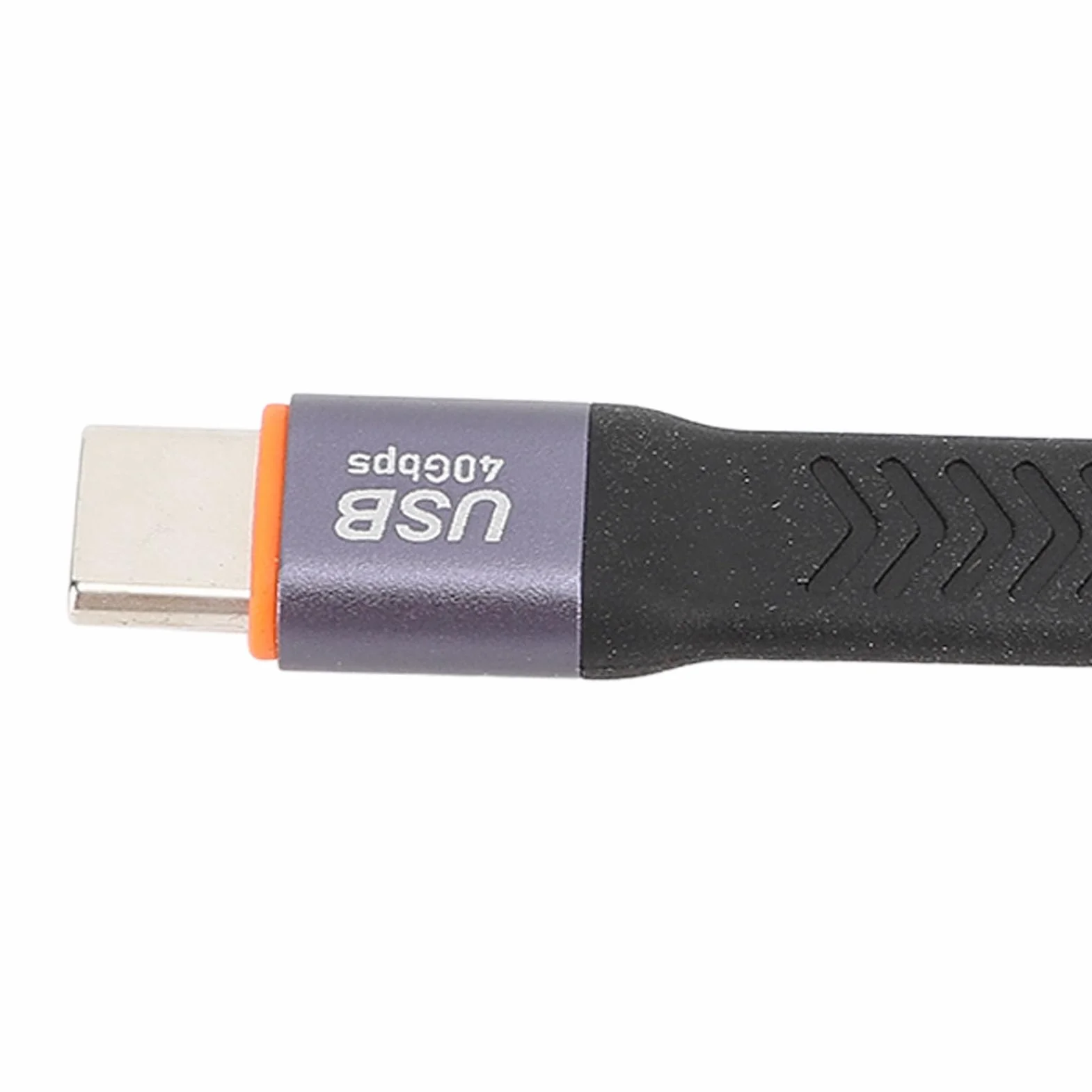 Kabel USB C 3.2 Gen 2 40 Gb/s, Elastyczny, do Laptopa i SSD