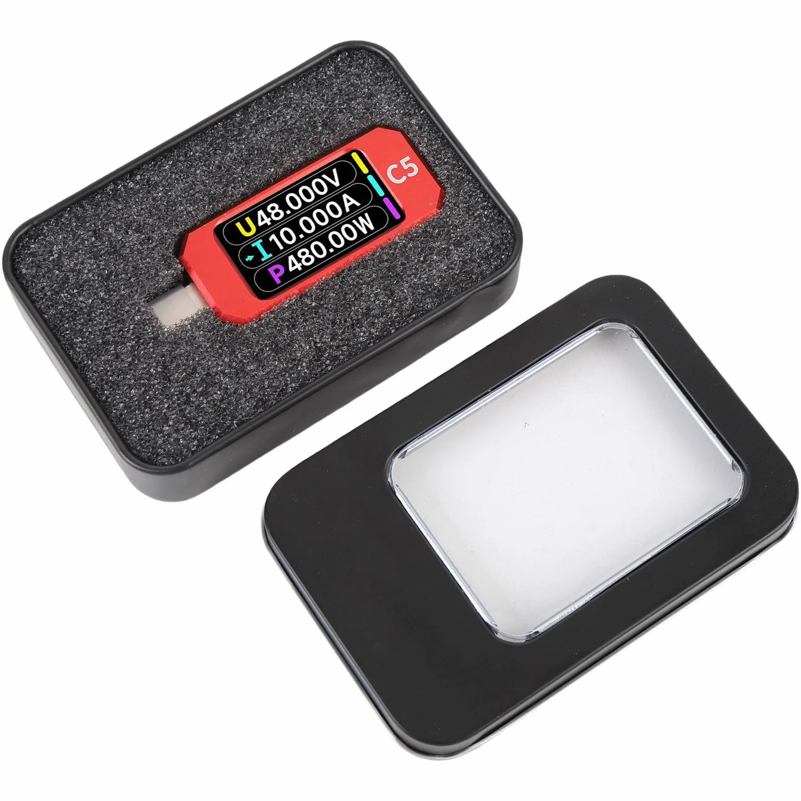 Tester typu C Kolorowy ekran IPS LCD Wielofunkcyjny tester napięcia i prądu do monitorowania napięcia