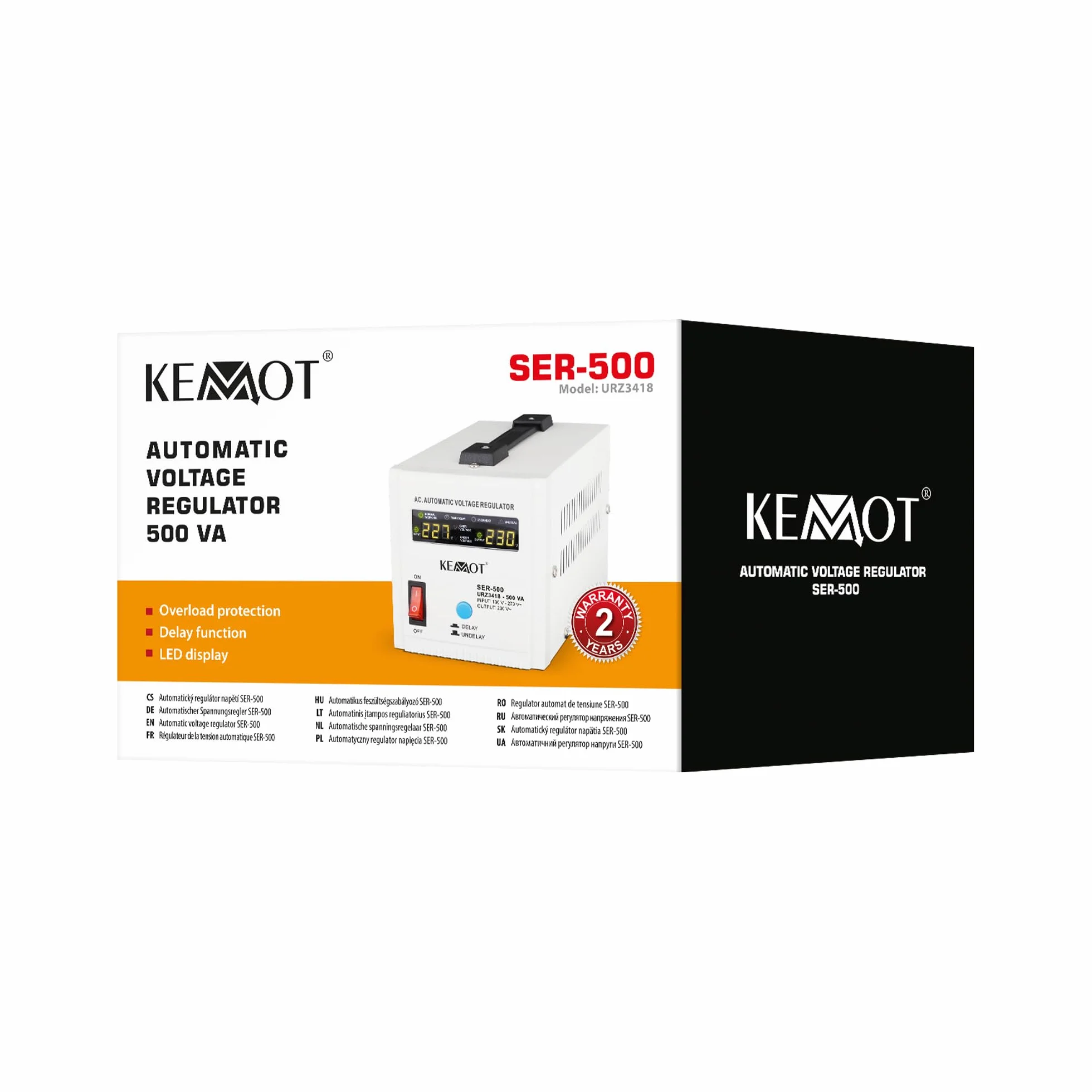 Kemot SER-500 Automatyczny Stabilizator Napięcia URZ3418