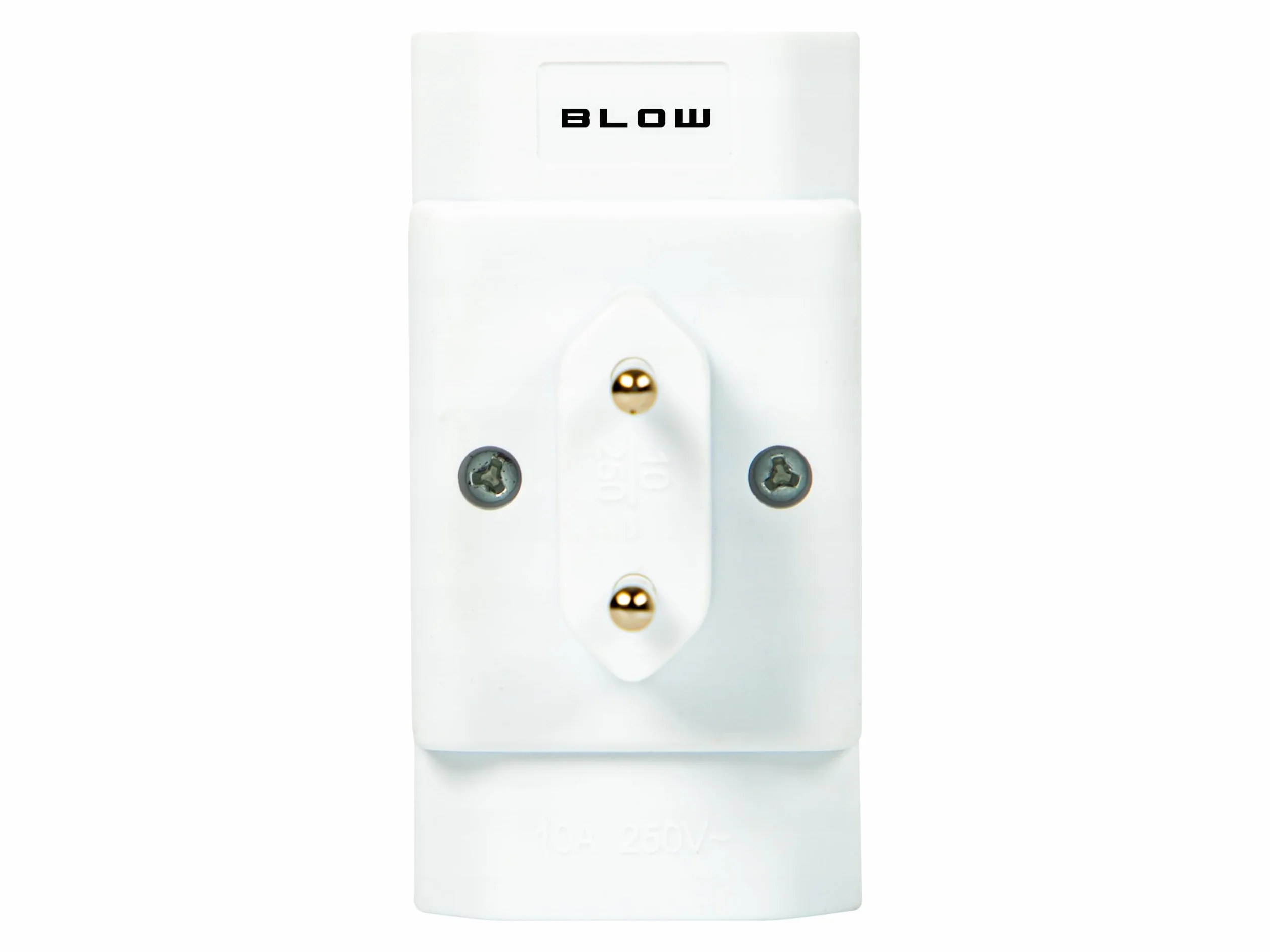 Blow Rozgałęźnik 3 Gniazda 230V 2,5A Płaskie