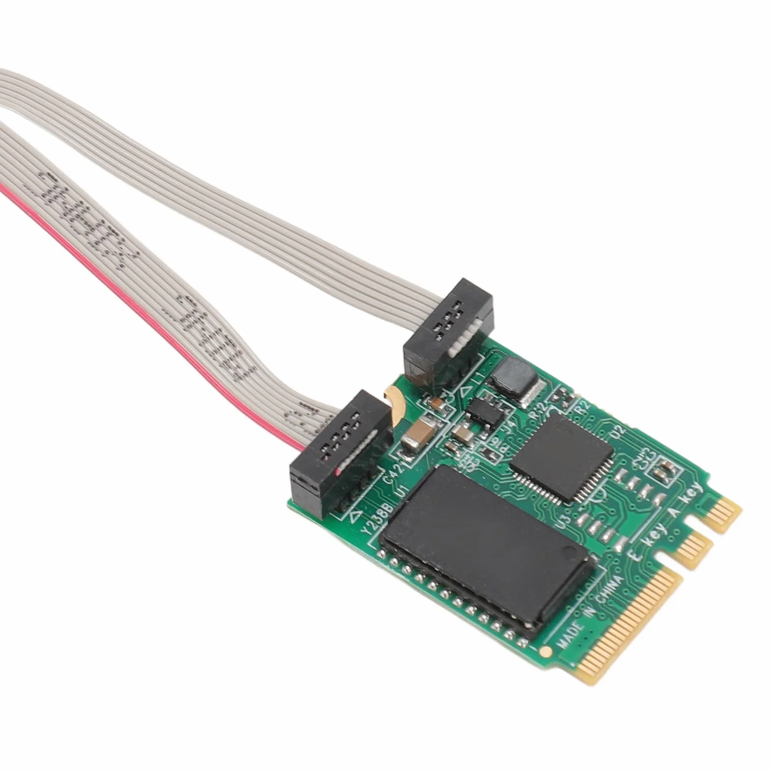 Adapter Ethernet M.2 A E Key 2.5G, Karta Sieciowa RJ45 Gigabit Ethernet RTL8125B dla Systemu 7/8/10, Linux