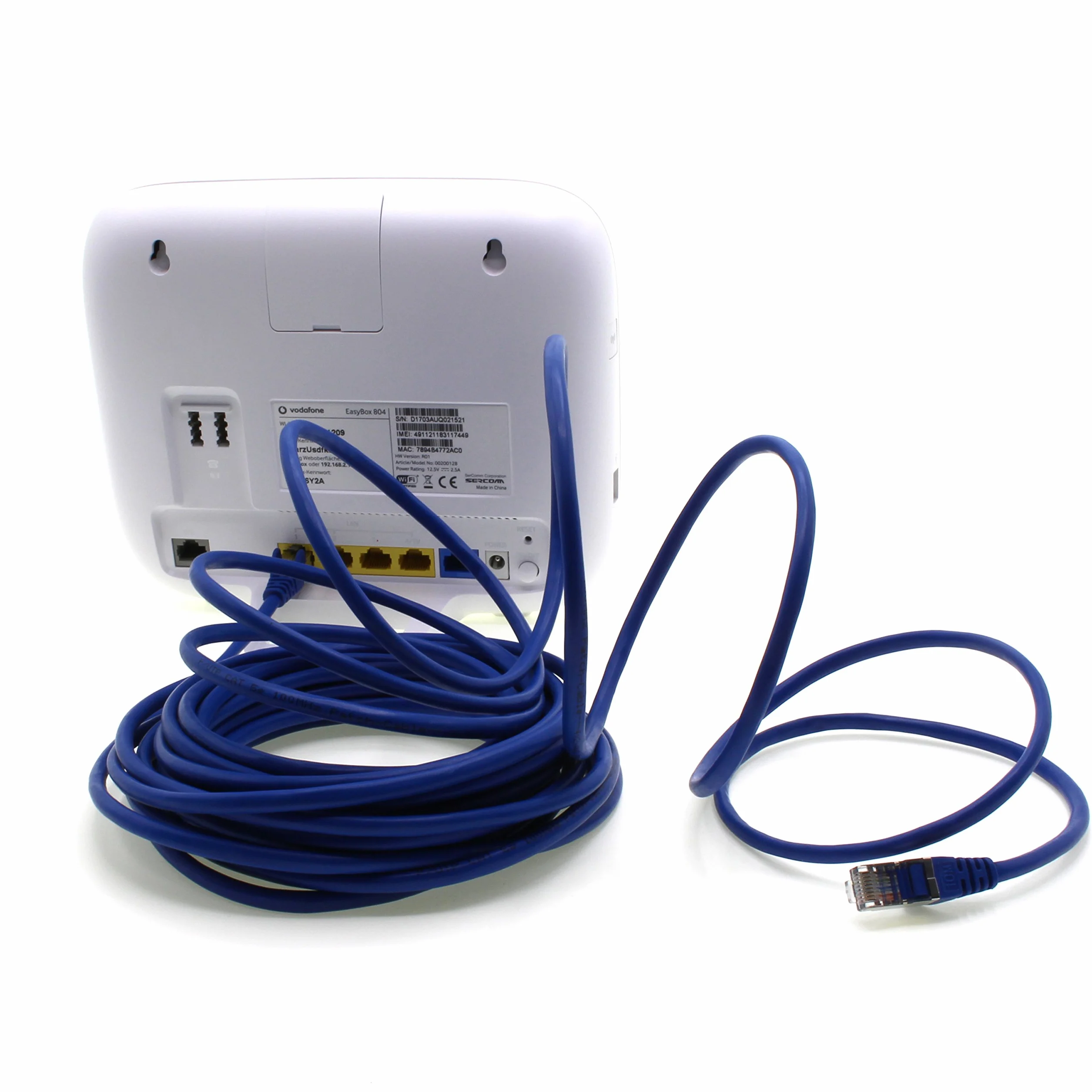 1aTTack CAT5 SFTP kabel sieciowy Ethernet LAN 2 x RJ45 niebieski 15 m