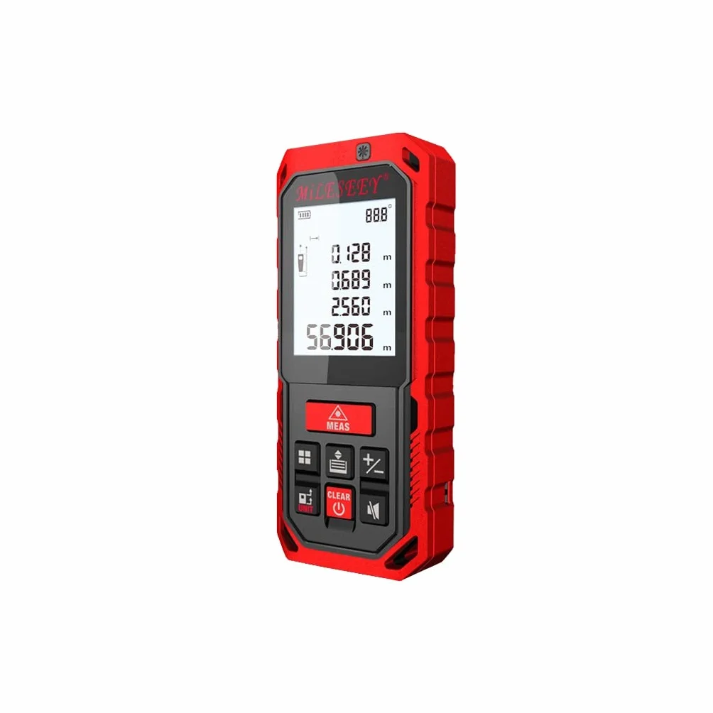 Laser Rangefinder Handheld Bluetooth Władca pomiarowy pomiar pomiaru pomiaru pomiaru linijki Laser Laster (Size : 50 meters)