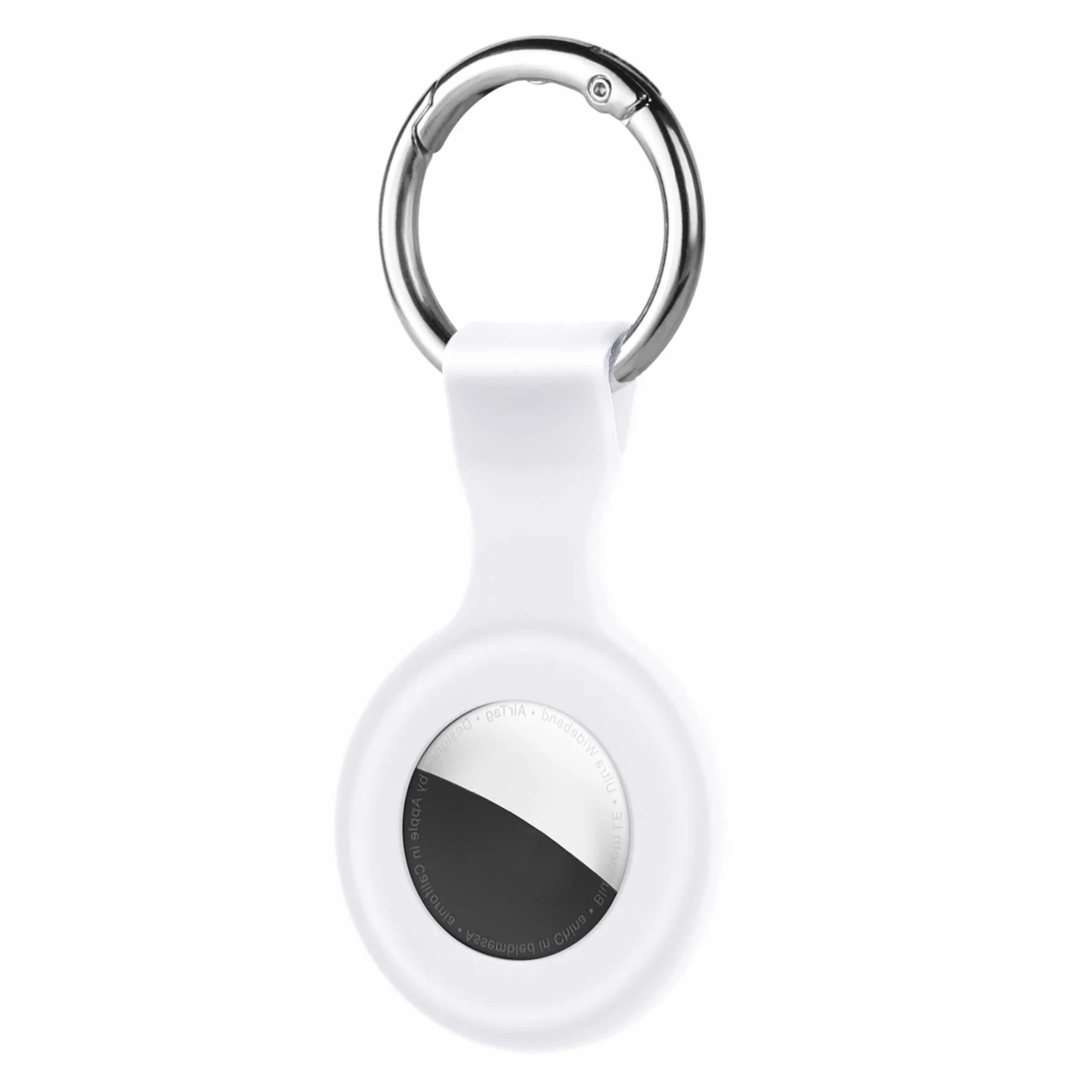 Ainiv Etui ochronne do AirTag, 1 szt. silikonowe na klucze z brelokiem, lokalizator