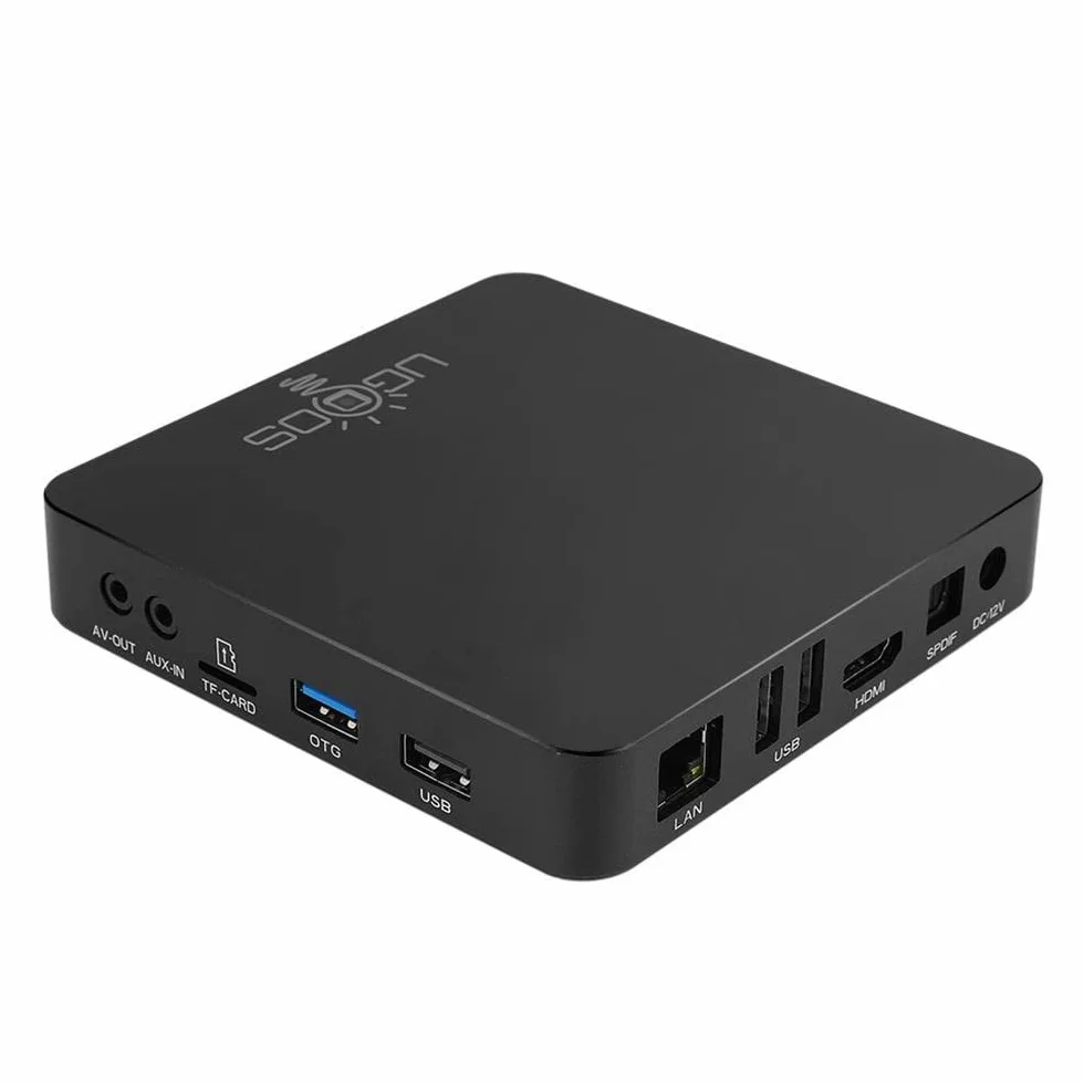 Ugoos AM6B Plus TV Box Amlogic S922X-J Android 9.0 DDR4 4 GB RAM 32 GB ROM WiFi6 1000 M USB 3.0 BT5.0 4K H.265 HDR TV Box