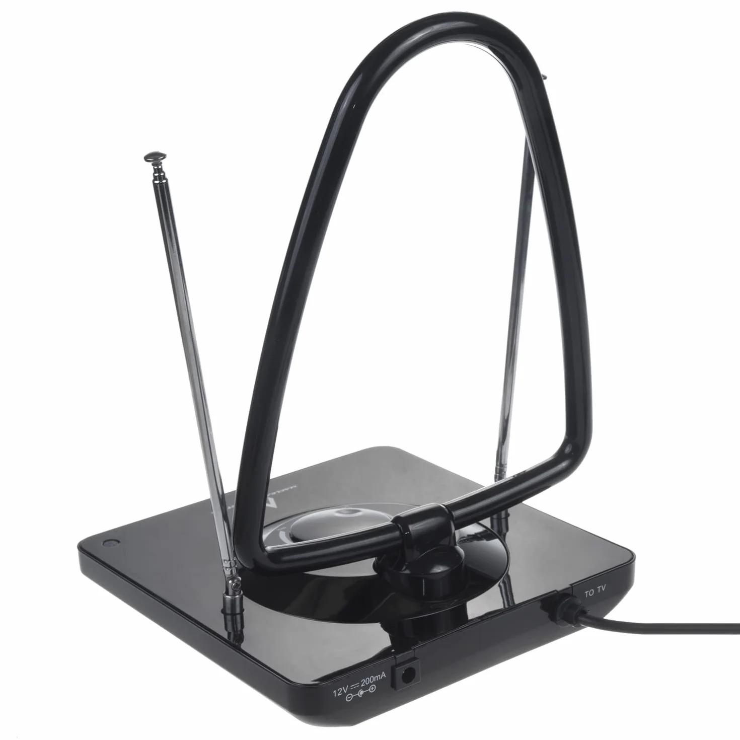 Maclean MCTV-963 Aktywna Antena DVB-T DVB-T2 45 dB Czarny