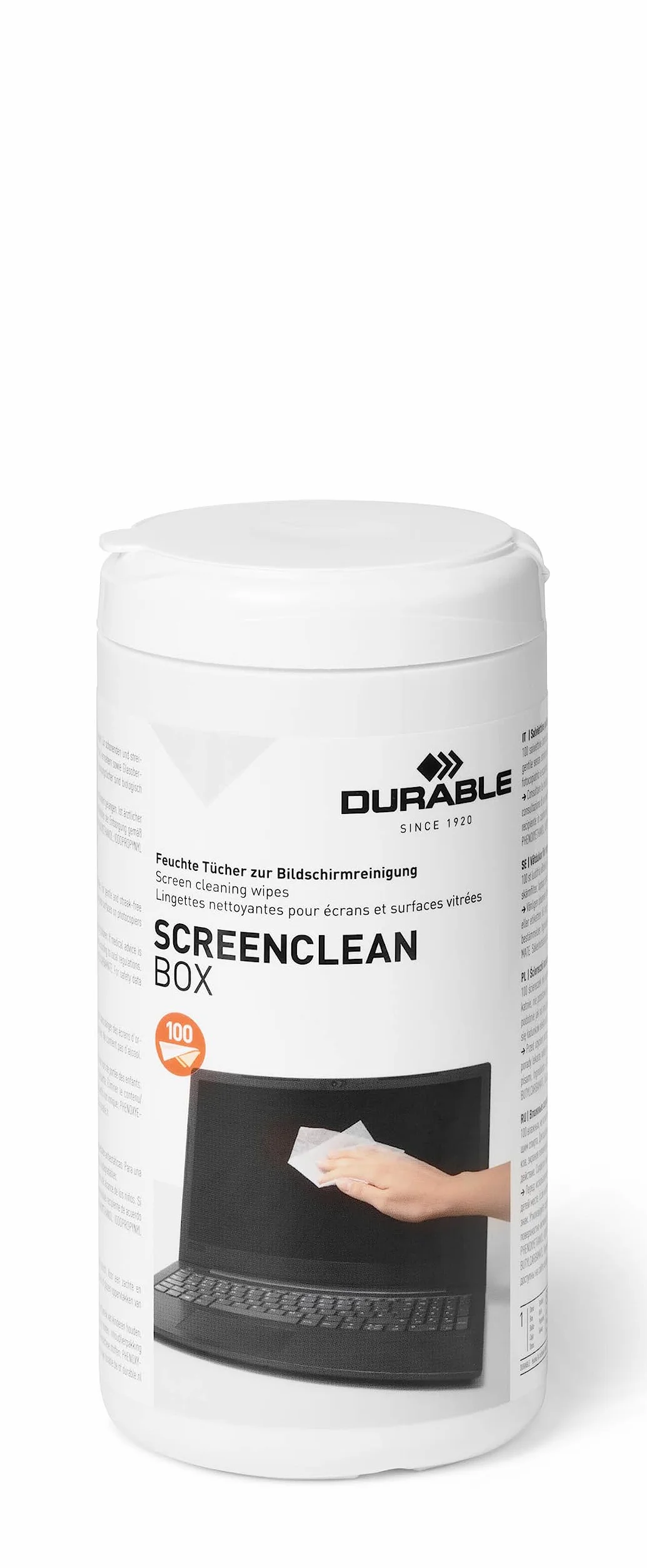 Ściereczki do ekranów Screenclean Box 100 sztuk