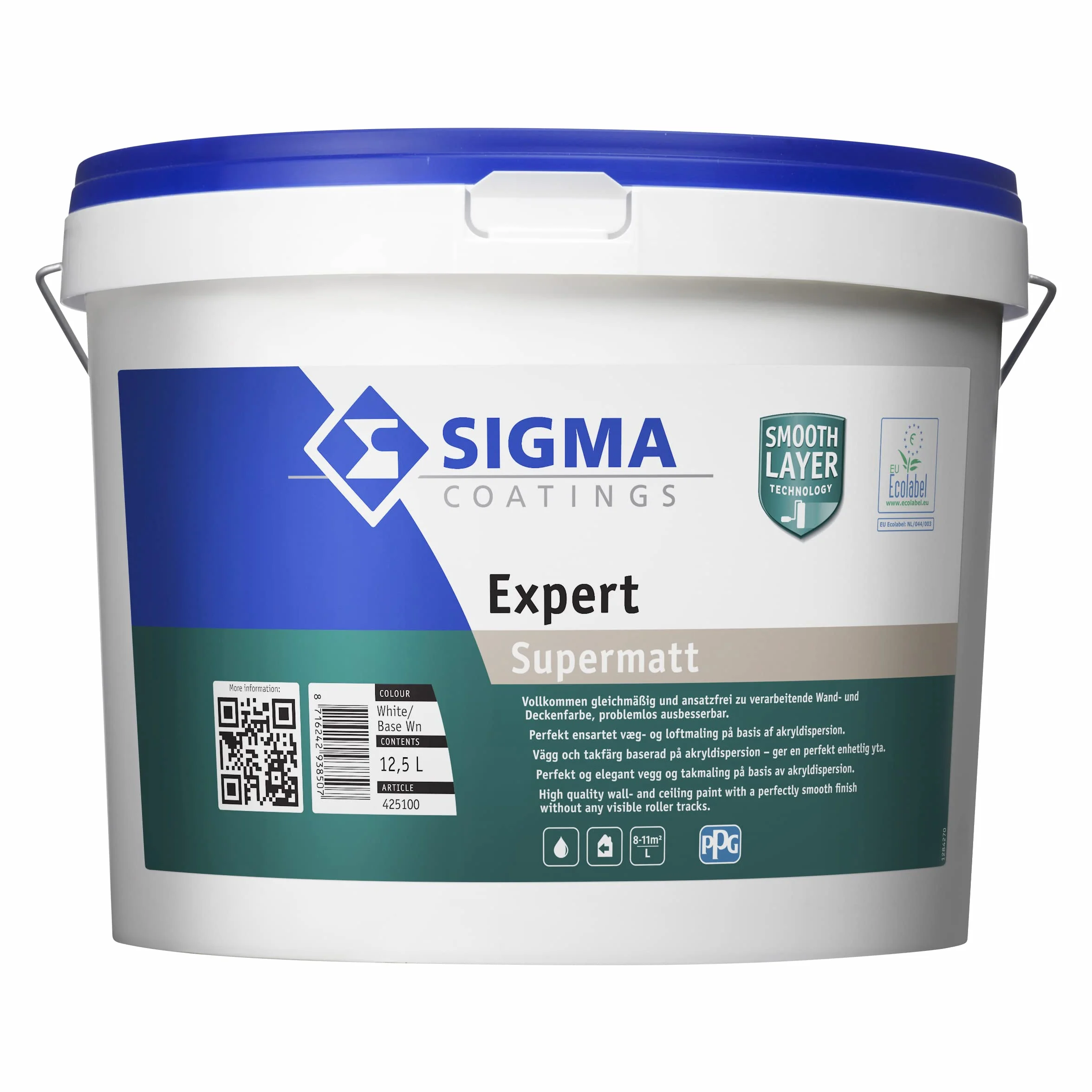 Sigma Expert Supermatt 12,5L white
