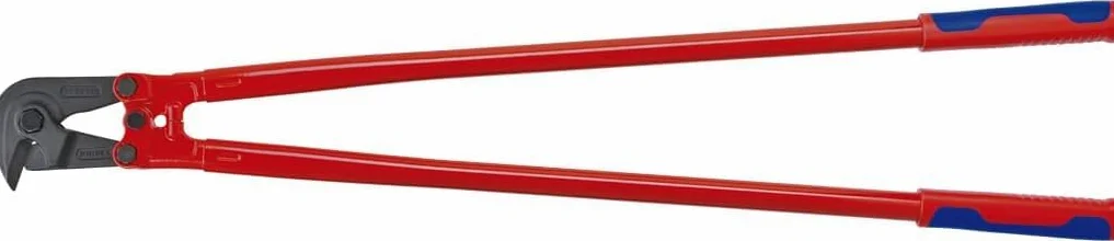 KNIPEX Nożyce dźwigniowe kątowe do siatki zbrojeniowej i drutu z osłonkami wielokomponentowymi 950 mm, 71 82 950