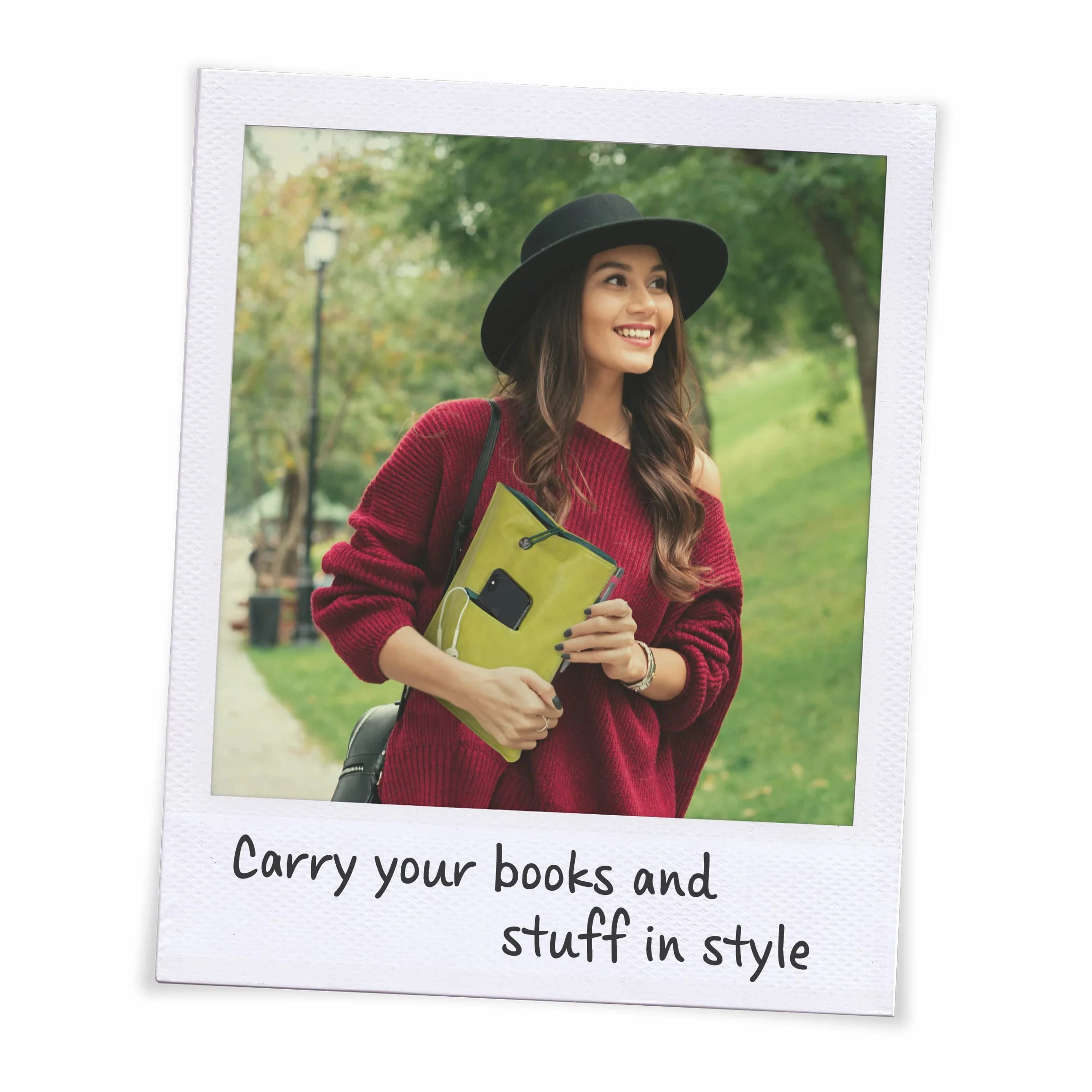 Bookaroo Books & Stuff Pouch Navy