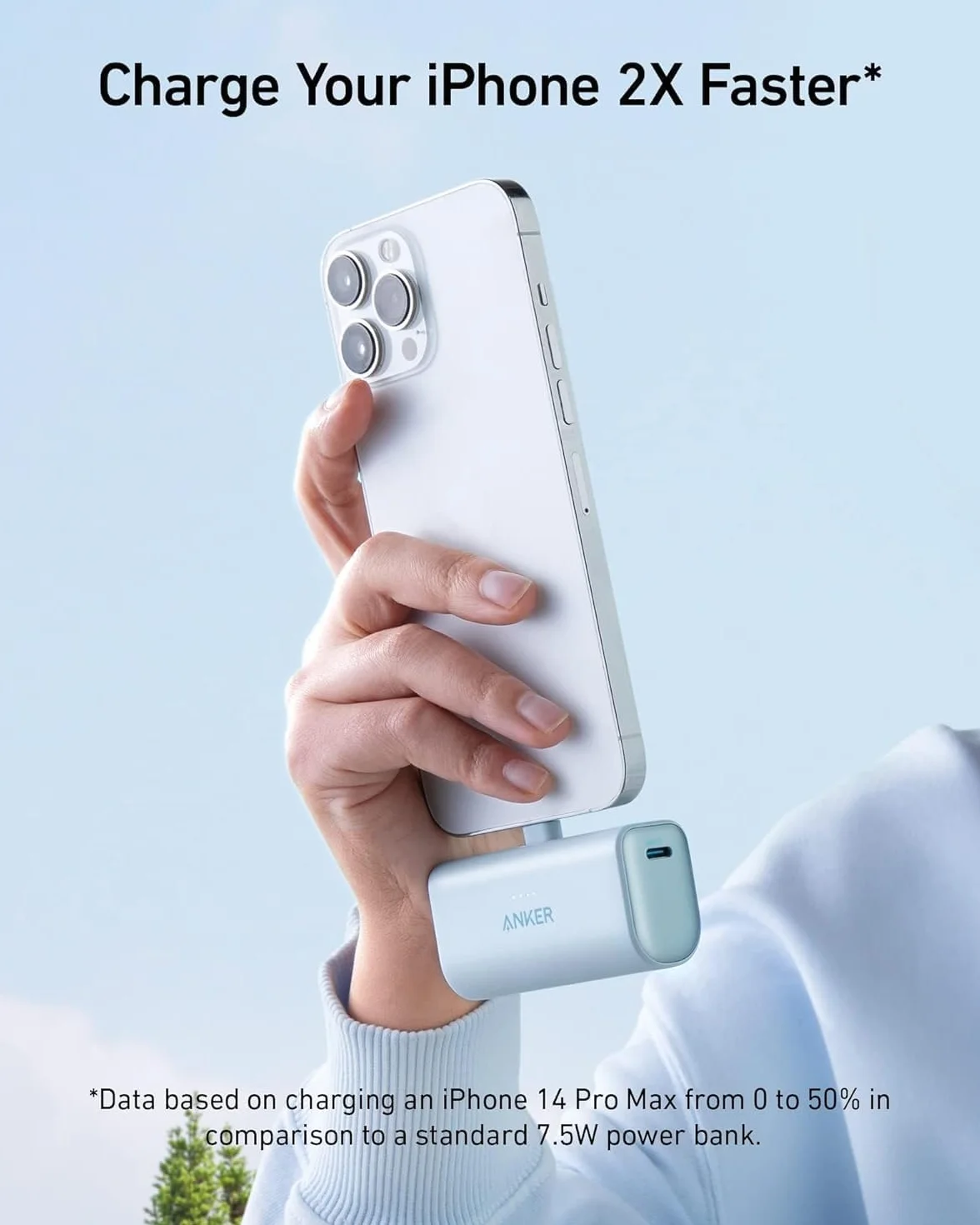 Anker 621 power bank 5000mAh 12W z wbudowanym złączem Lightning MFi