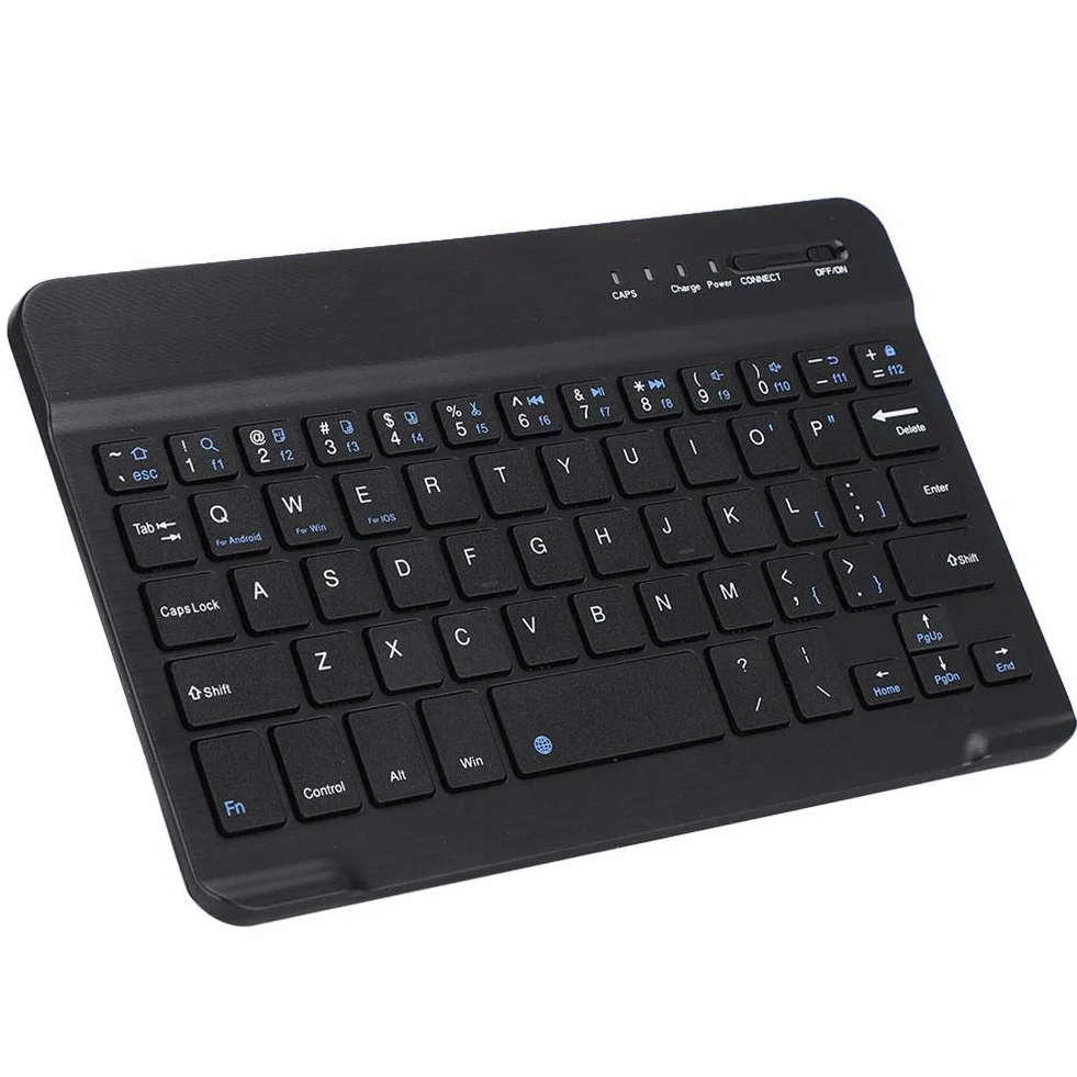 Elprico Mini klawiatura Bluetooth bezprzewodowa ze stopu aluminium 7-8 cali do Android iOS