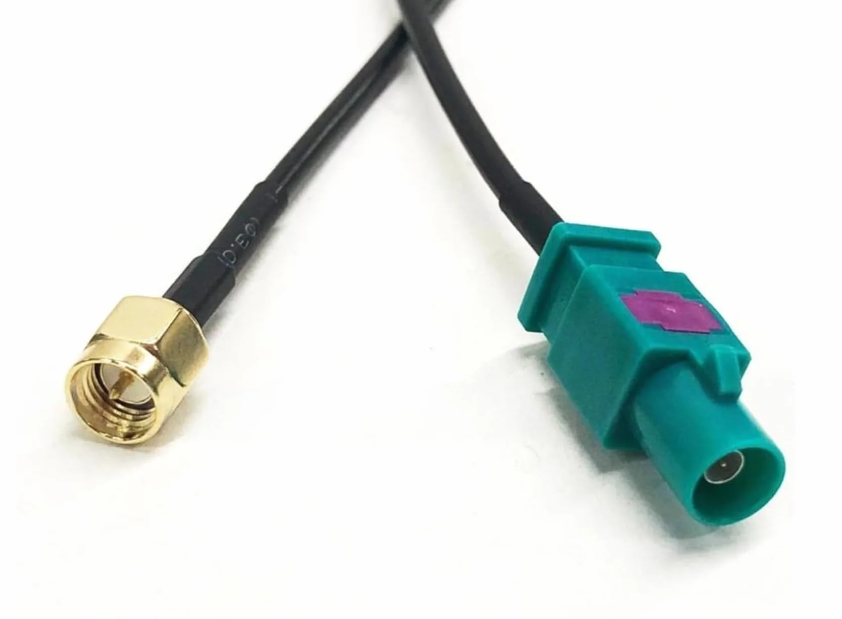 Samochodowa antena GPS 15 cm Fakra Z męski na SMA męski Kabel RG174 do radia samochodowego 4G LTE