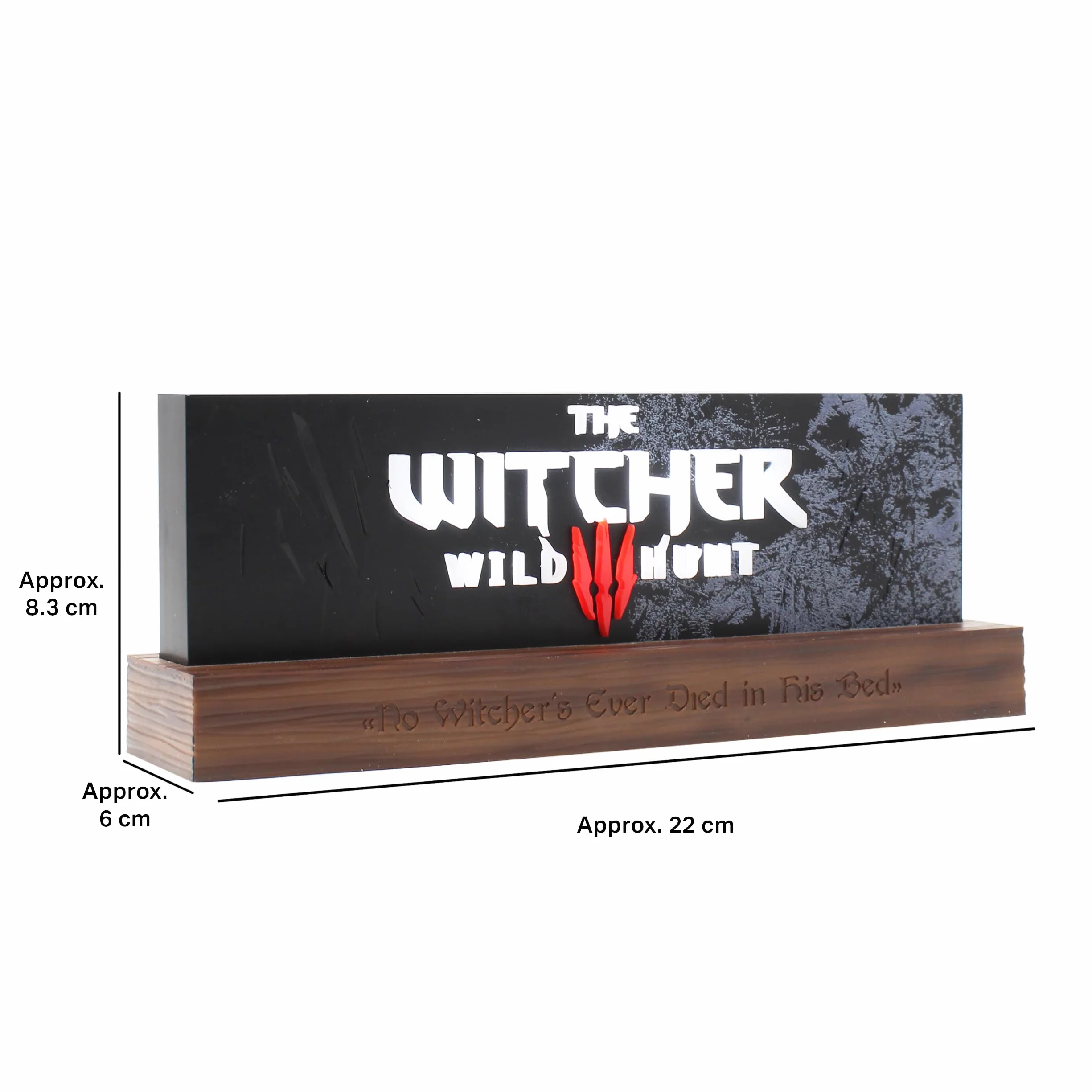 LAMPE LED WITCHER WILD HUNT