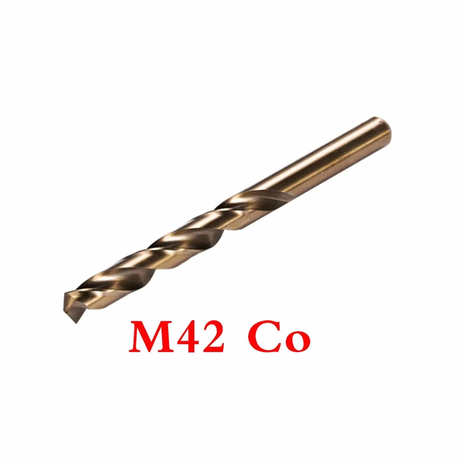 Wiertło spiralne ze stali szybkotnącej M42 z dodatkiem kobaltu, 1-14 mm, do stali hartowanej, stali nierdzewnej i żeliwa(11.6mm)