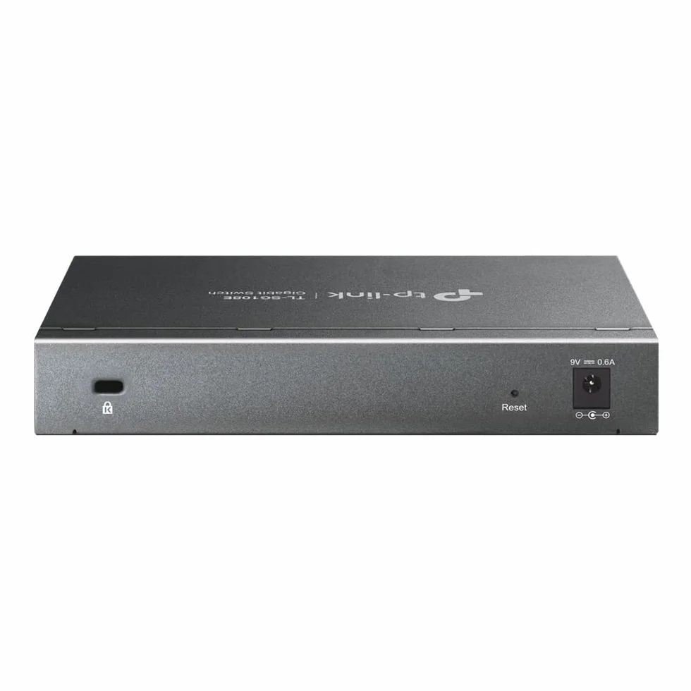 TP-Link TL-SG108E 8-portowy gigabitowy smart switch VLAN QoS IGMP metalowa obudowa
