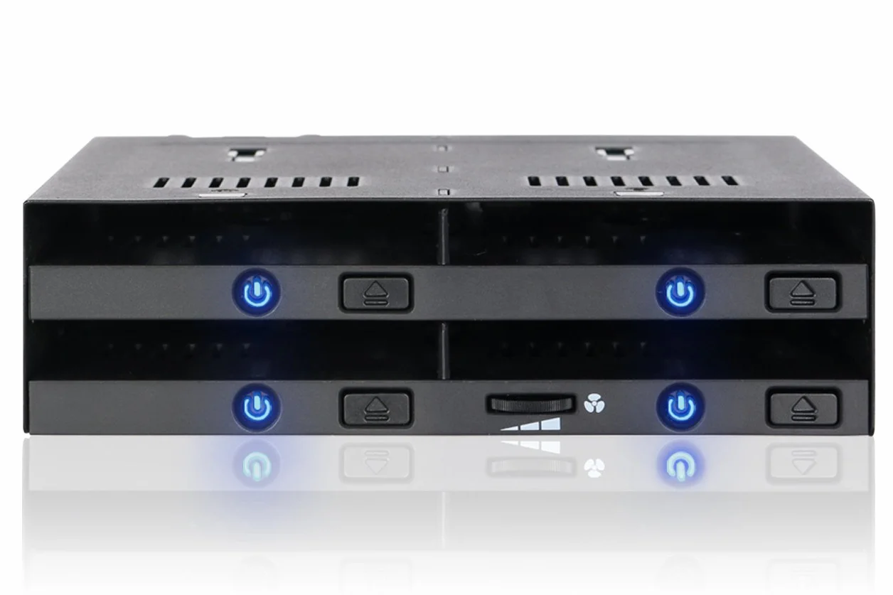 ICY DOCK MB014SP-B R1 stacja dokująca Hot Swap do 4 x 2,5 cala SATA/SAS SSD/HDD czarny