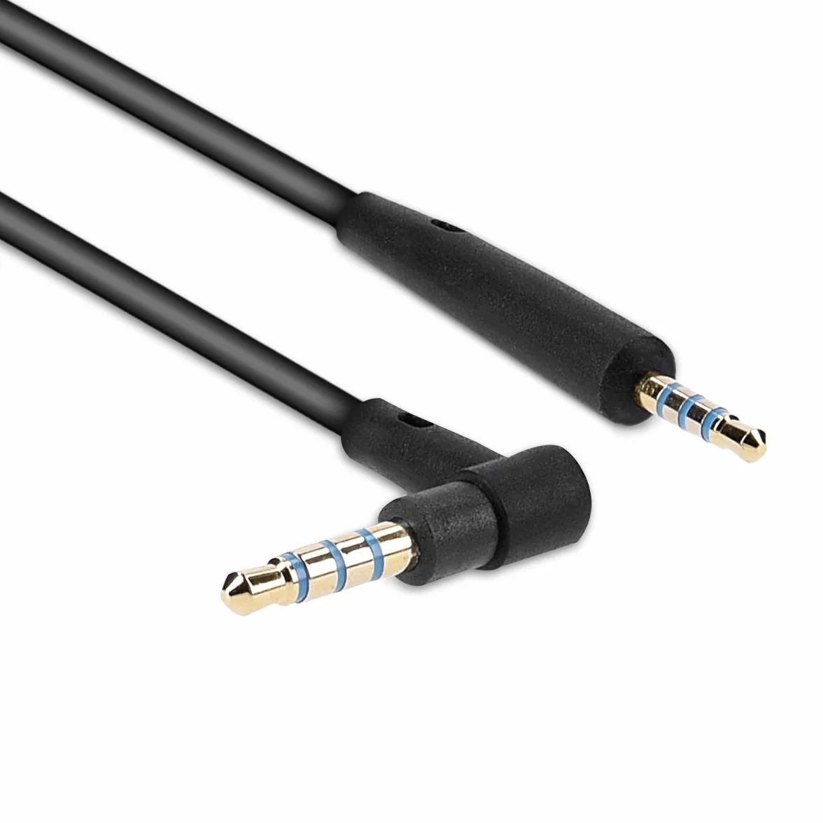 kwmobile Kabel do słuchawek Bose QuietComfort 35 / 35II / 25 / QC25 / QC35 II / QC35 / On-Ear 2 / OE2 / OE2i / SoundTrue - kabel zamienny 150 cm mikrofon regulator głośności - jack 3,5 mm