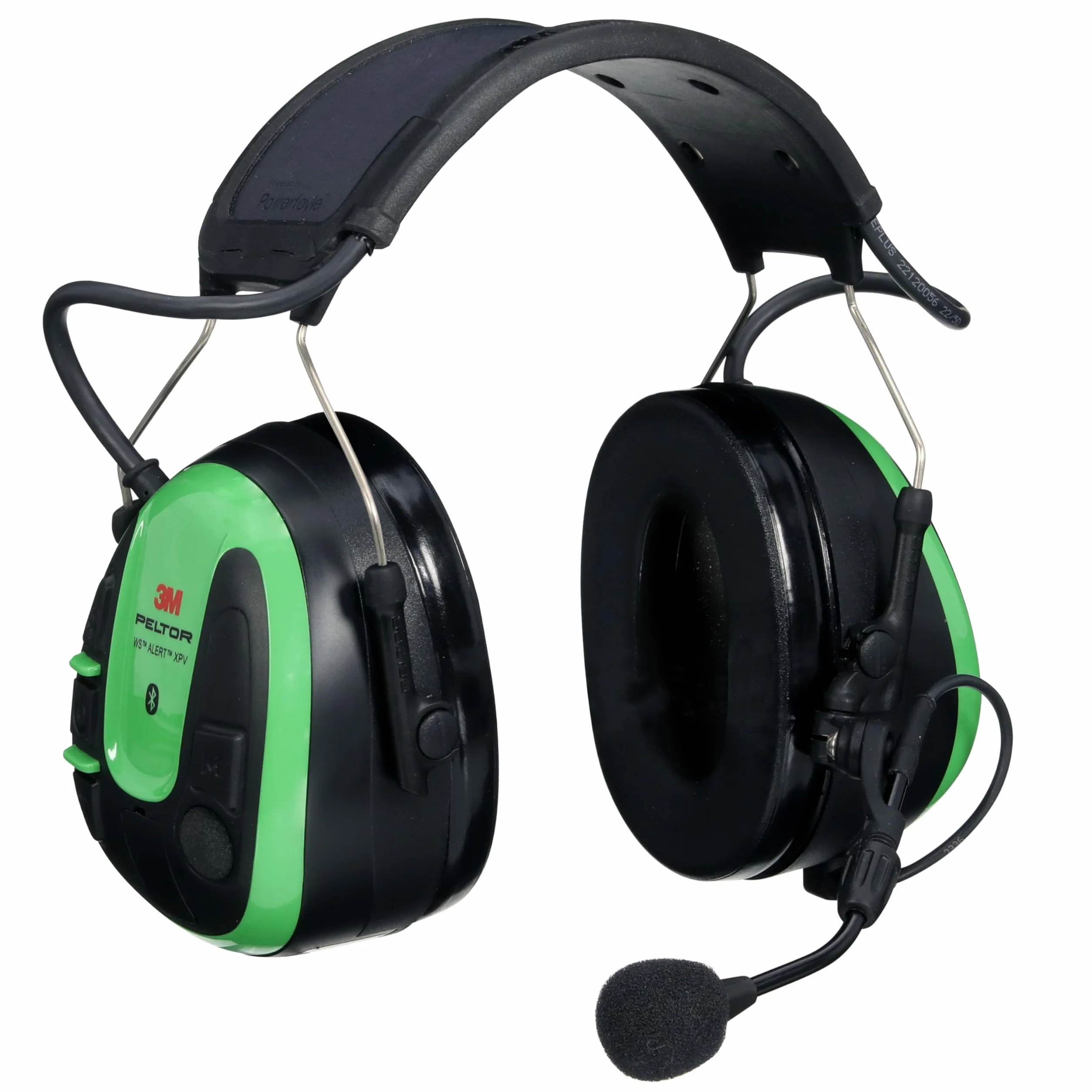3M PELTOR WS ALERT XPV zestaw słuchawkowy zielony opaska na głowę Bluetooth MultiPoint MRX21A1WS7
