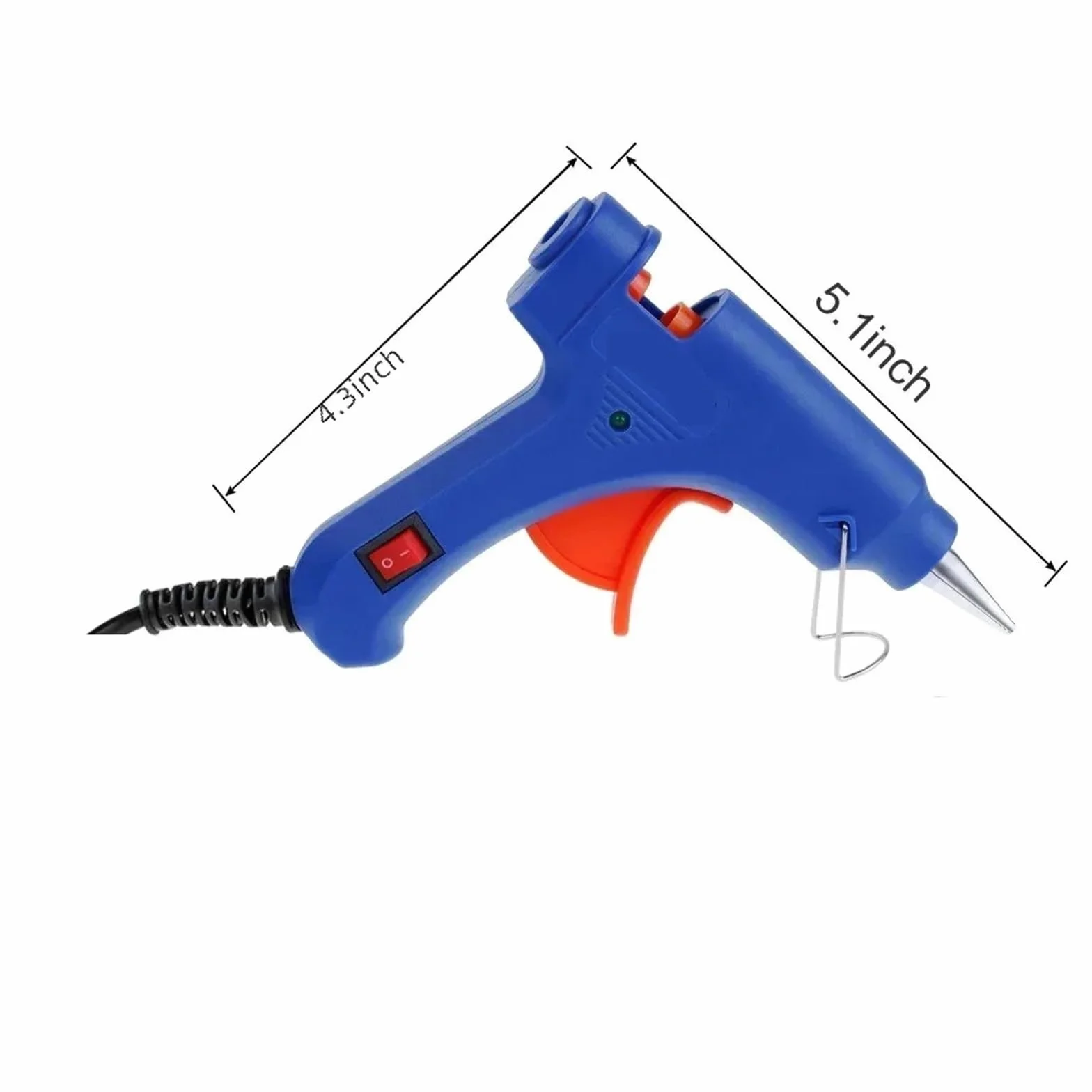DIY pistolet do klejenia na gorąco pistolet do klejenia na gorąco 20 W mini pistolet do klejenia na gorąco elektryczny pistolet do ogrzewania ciepła zestaw narzędzi do naprawy pręta pe