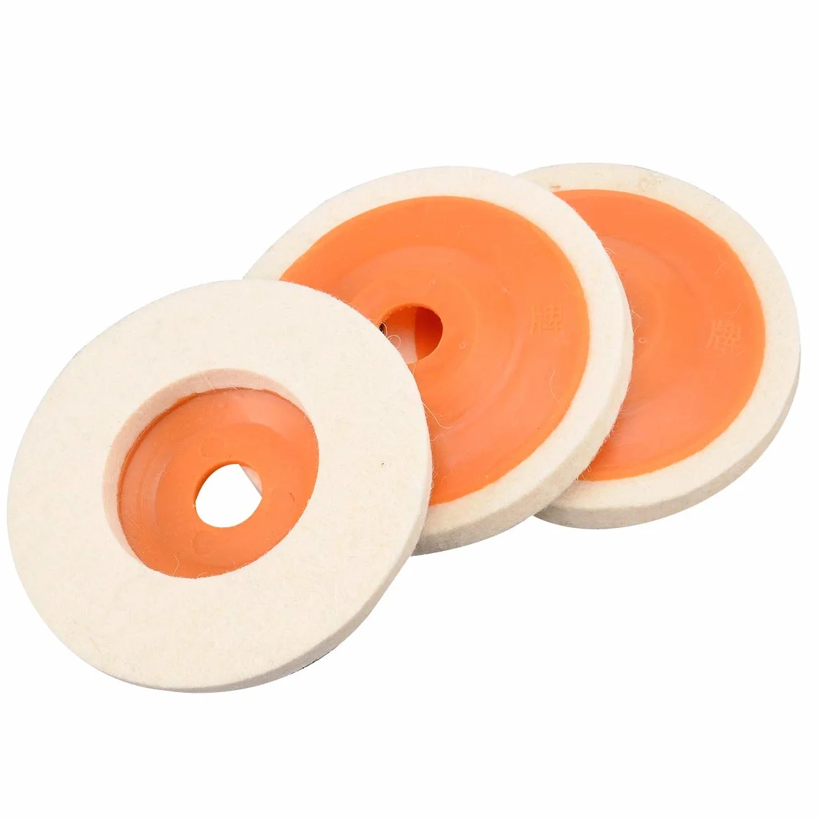3 szt. 4" 100 mm wełna polerowanie kątowe koło szlifierskie filc polerowanie tarcza zestaw wiertarka szlifierka koło,Tarcze polerskie