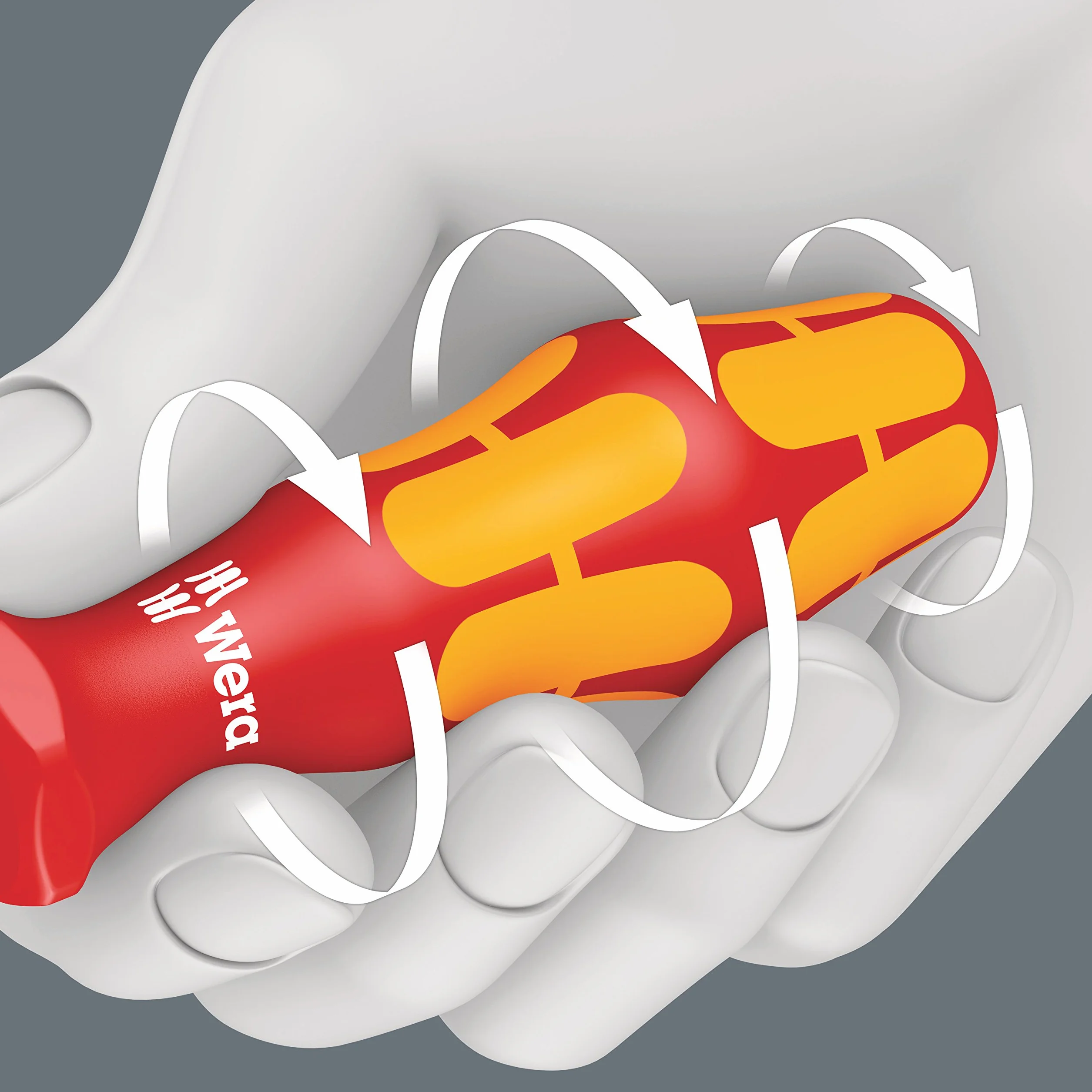 Wera Kraftform 100 iS/7 zestaw 3 wkrętaków Kraftform Plus o zredukowanej średnicy ostrza, 7-częściowy