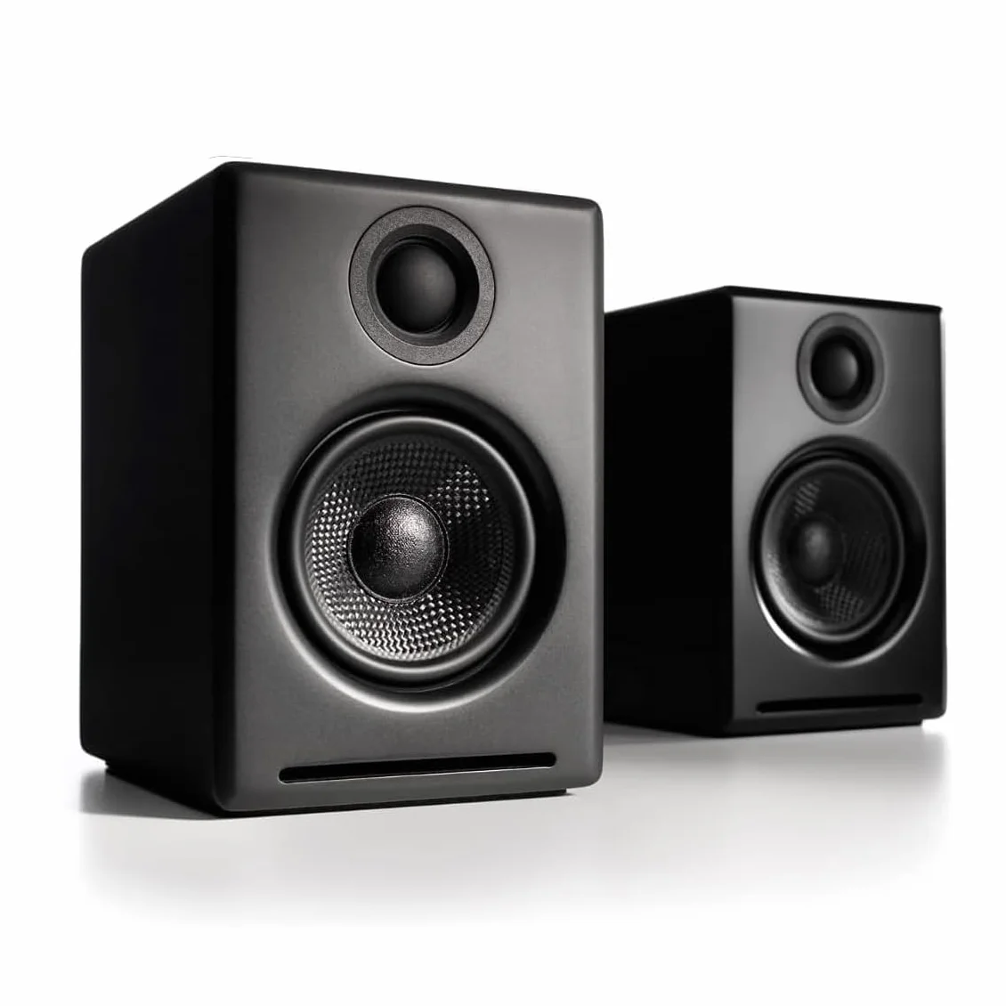 Głośniki komputerowe Audioengine A2 Bluetooth — bezprzewodowy system głośników komputerowych o mocy 60 W