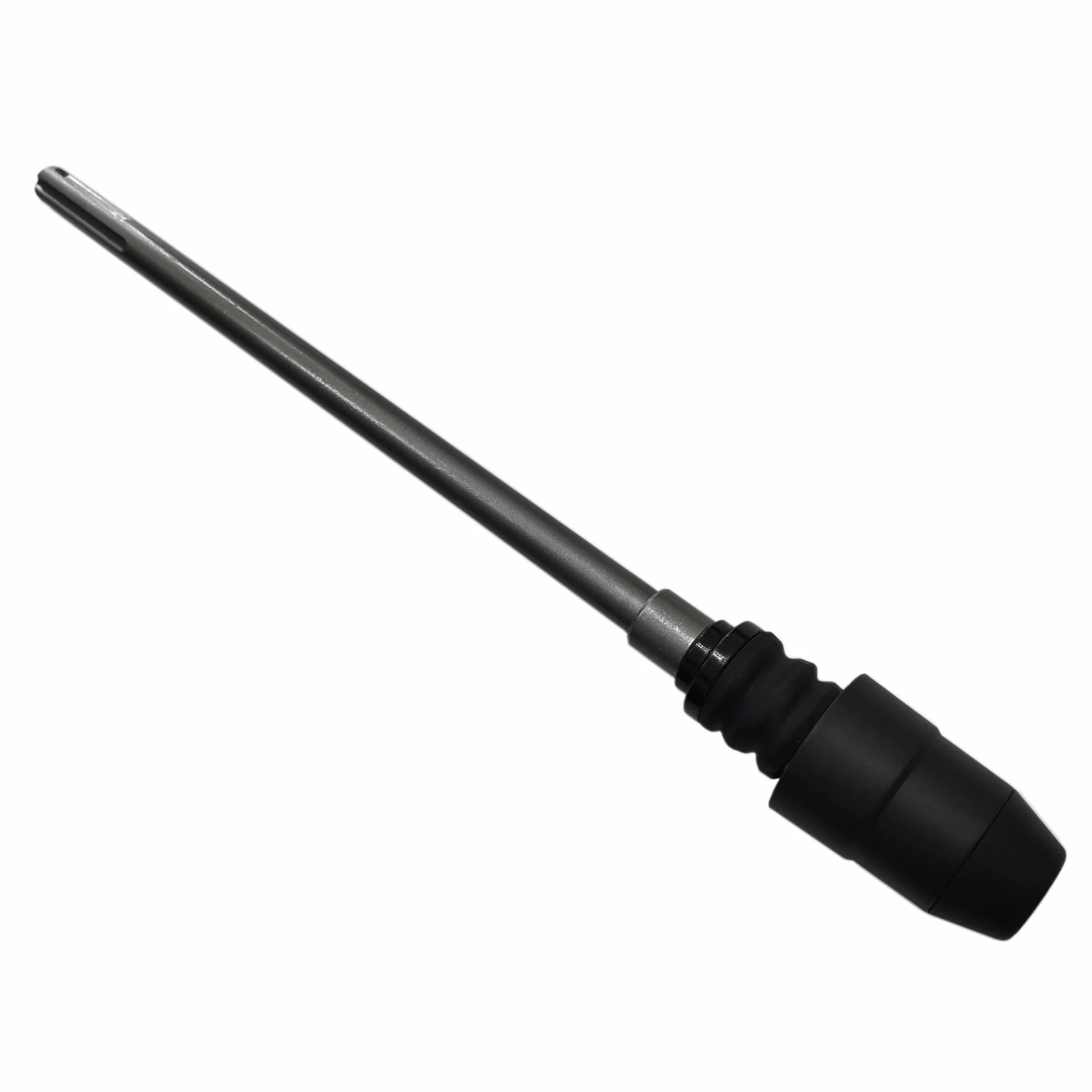 Wał przedłużający SDS Max do SDS Max z adapterem tulei zaciskowej do szybkiej wymiany, stal stopowa 40CR, efektywny zasięg 16-1/10.2 cm do wiercenia w betonie i trudno dostępnych obszarów