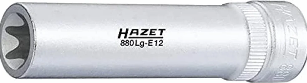 Końcówka wymienna klucza nasadowego, 3/8" do śrub z łbem Torx 12x65mm HAZET