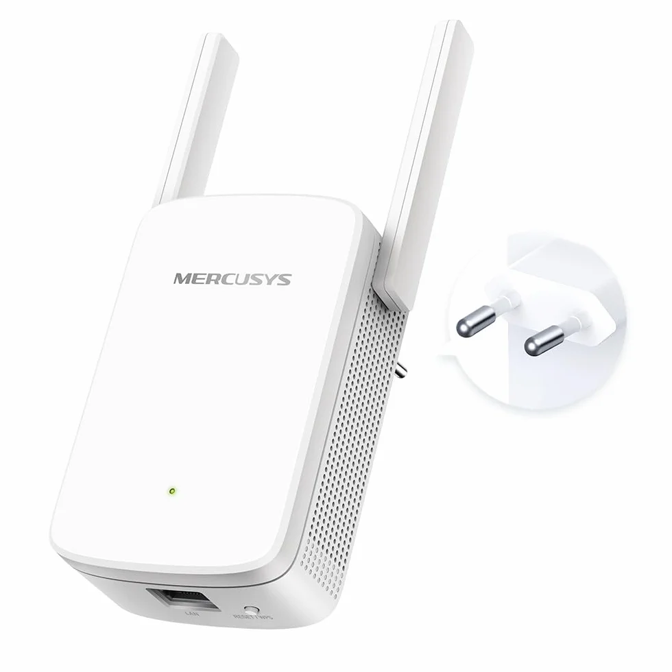 Mercusys ME30 | Wzmacniacz Zasięgu Wi-Fi AC1200 Dual Band | 867 Mb/s (5 GHz) + 300 Mb/s (2,4 GHz) | Adaptacyjny Wybór Ścieżki | WPS | Port Ethernet | Tryb Punktu Dostępowego