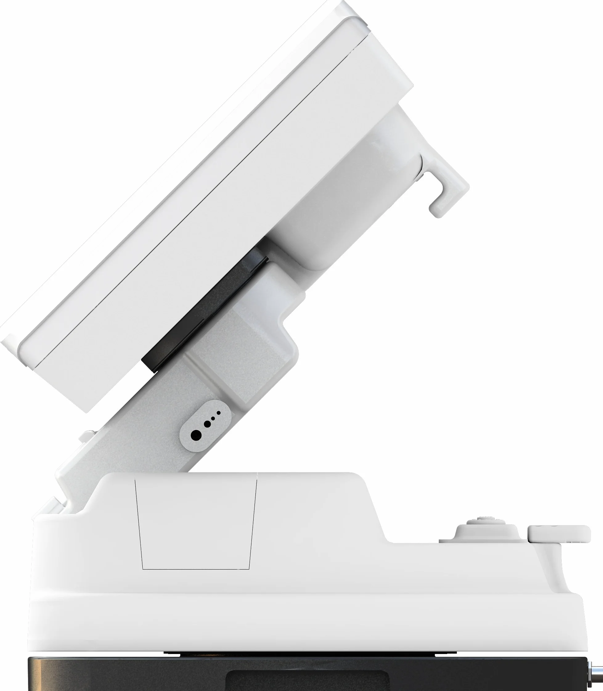 Selfsat Snipe V3 Pojedyncza biała w pełni automatyczna antena satelitarna - biała linia, 75 omów