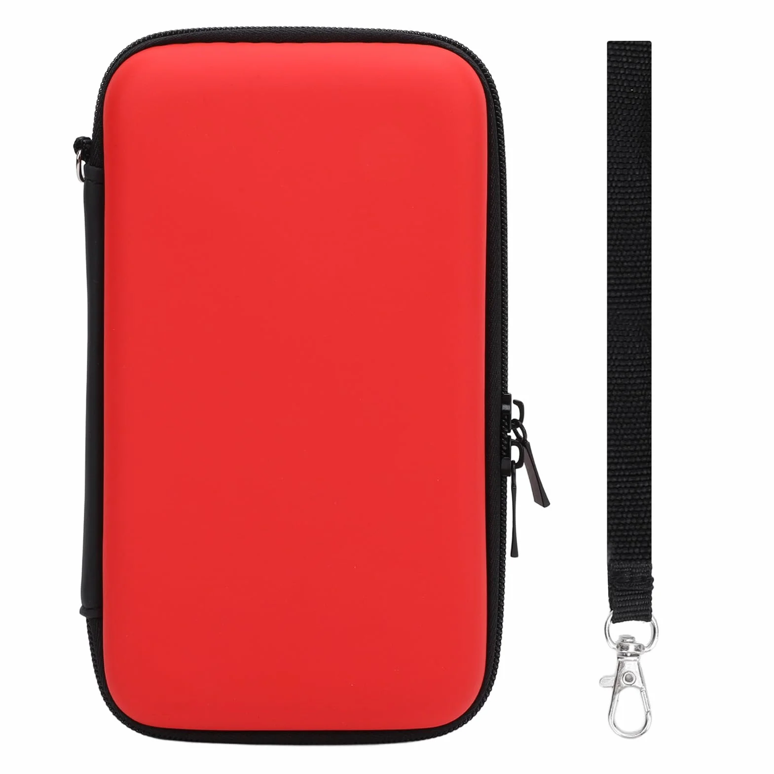 Połączenie Nintendonew Nowe 2DS XL, 2DS LL, New 3DS, 3DS Console, Hard Ochronne Turs Travel Case z 8 Kasetami Gier, przenoś (czerwony)