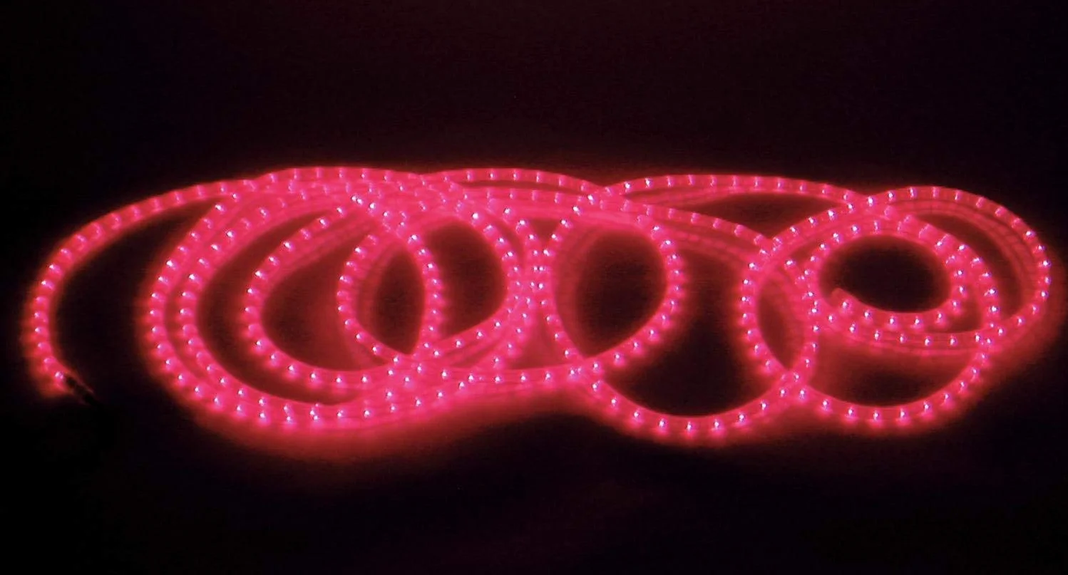 RUBBERLIGHT RL1-230V czerwony 5m