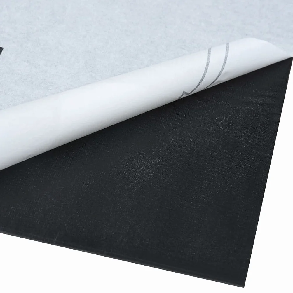 Podłogi i dywan - materiały budowlane - samoprzylepne deski podłogowe 55 szt. PVC 5,11 m brązowy