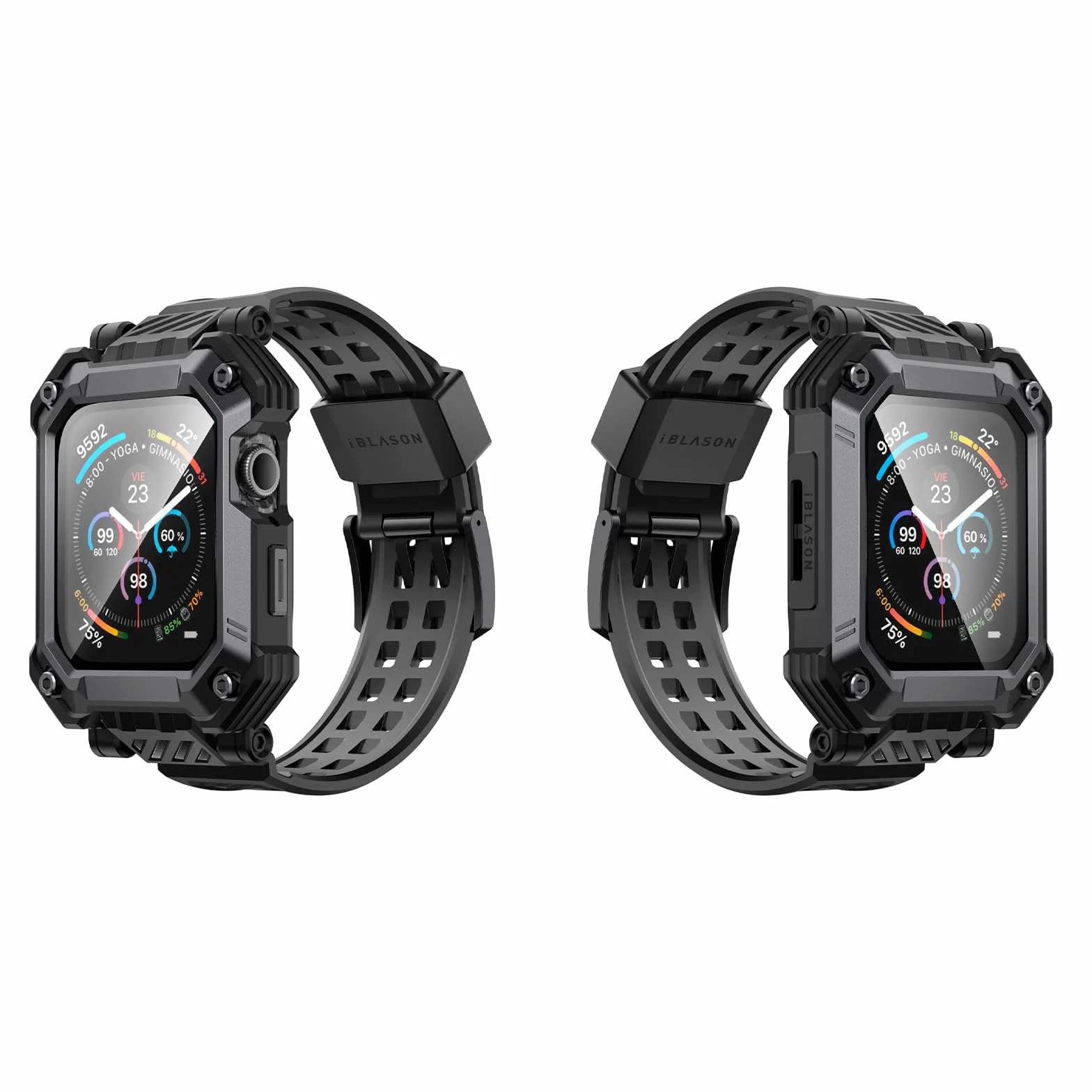 i-Blason Armorbox Etui do Apple Watch Series10 46 mm z regulowanym paskiem odpornym na wstrząsy