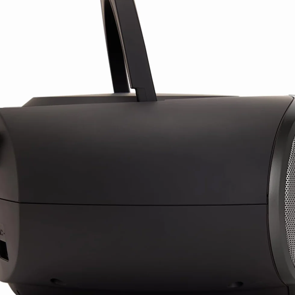 Aiwa BBTU-500DAB/BK przenośne radio CD Dab+ Bluetooth 5.0 kolorowy wyświetlacz 2,4" czarny