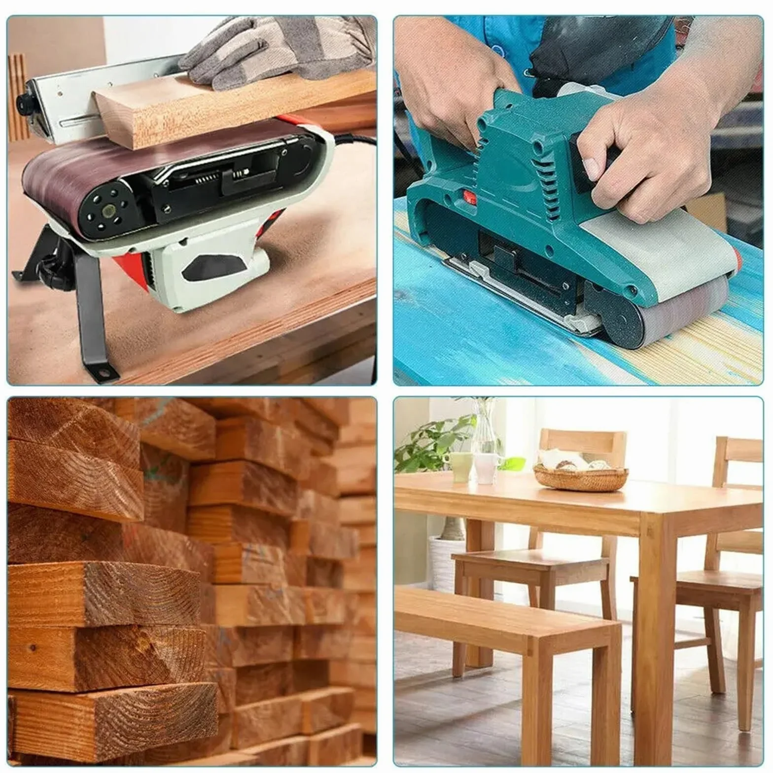 Szlifierka taśmowa Taśmy szlifierskie 10 sztuk 533x75 mm Akcesoria do szlifierek zgrubnych i drobnych do elektronarzędzi obrotowych(60)