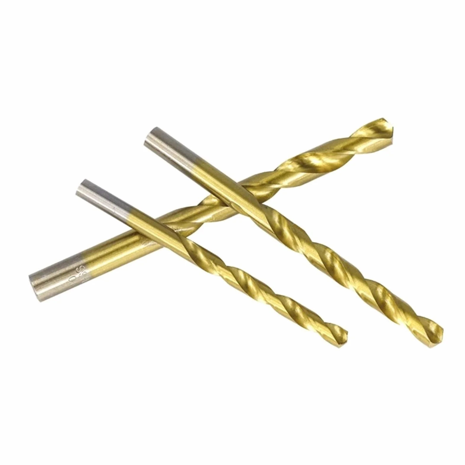 Wiertła tnące Zestaw wierteł krętych 1.0-13mm Powlekany tytanem Metal Gun Wiertło Wycinak otworów Akcesoria do elektronarzędzi HSS Wiertło do metalu do drewna (Kolor: Zestaw 25 szt.) (Zestaw 13 szt.